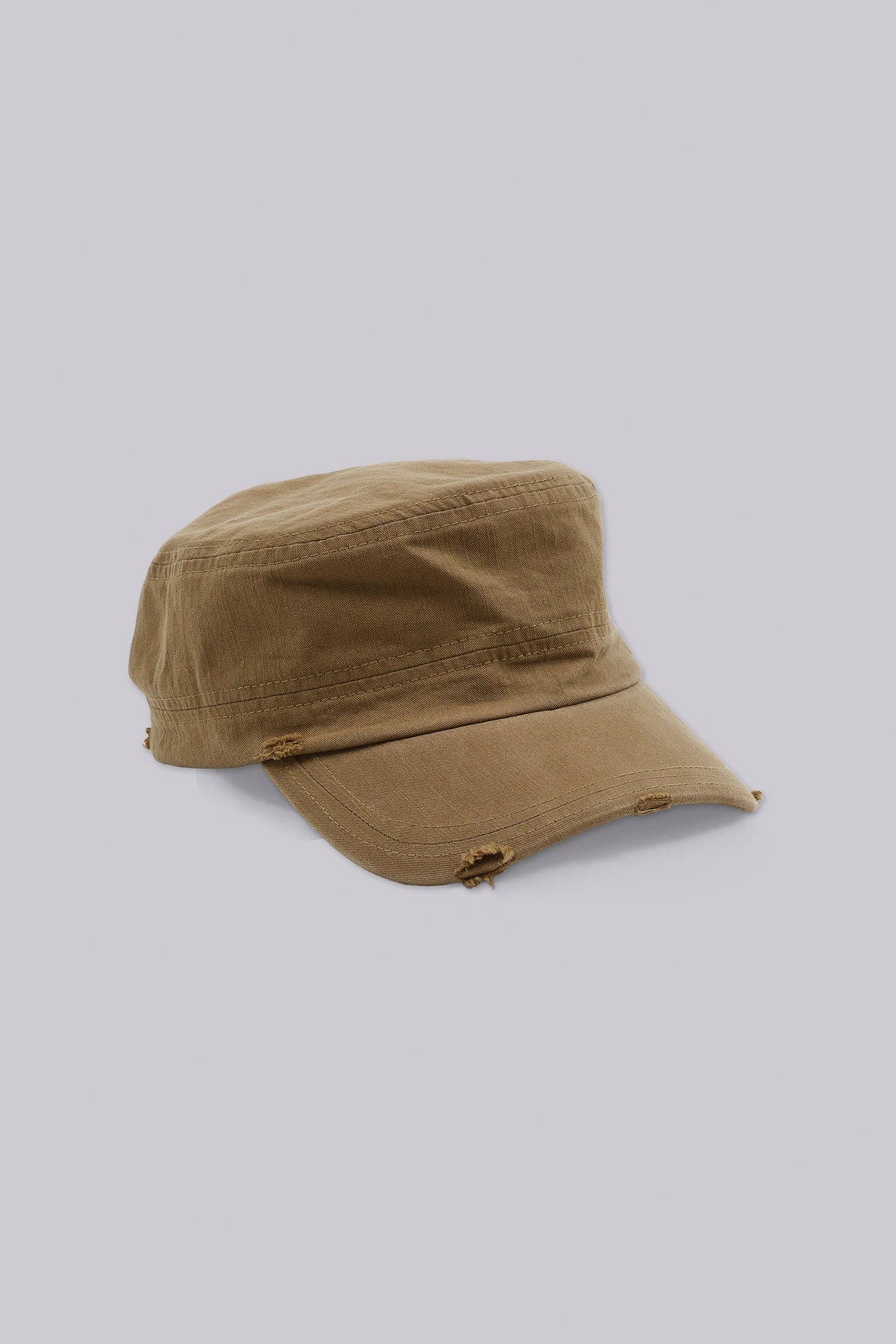 Vintage Tan Cadet Cap