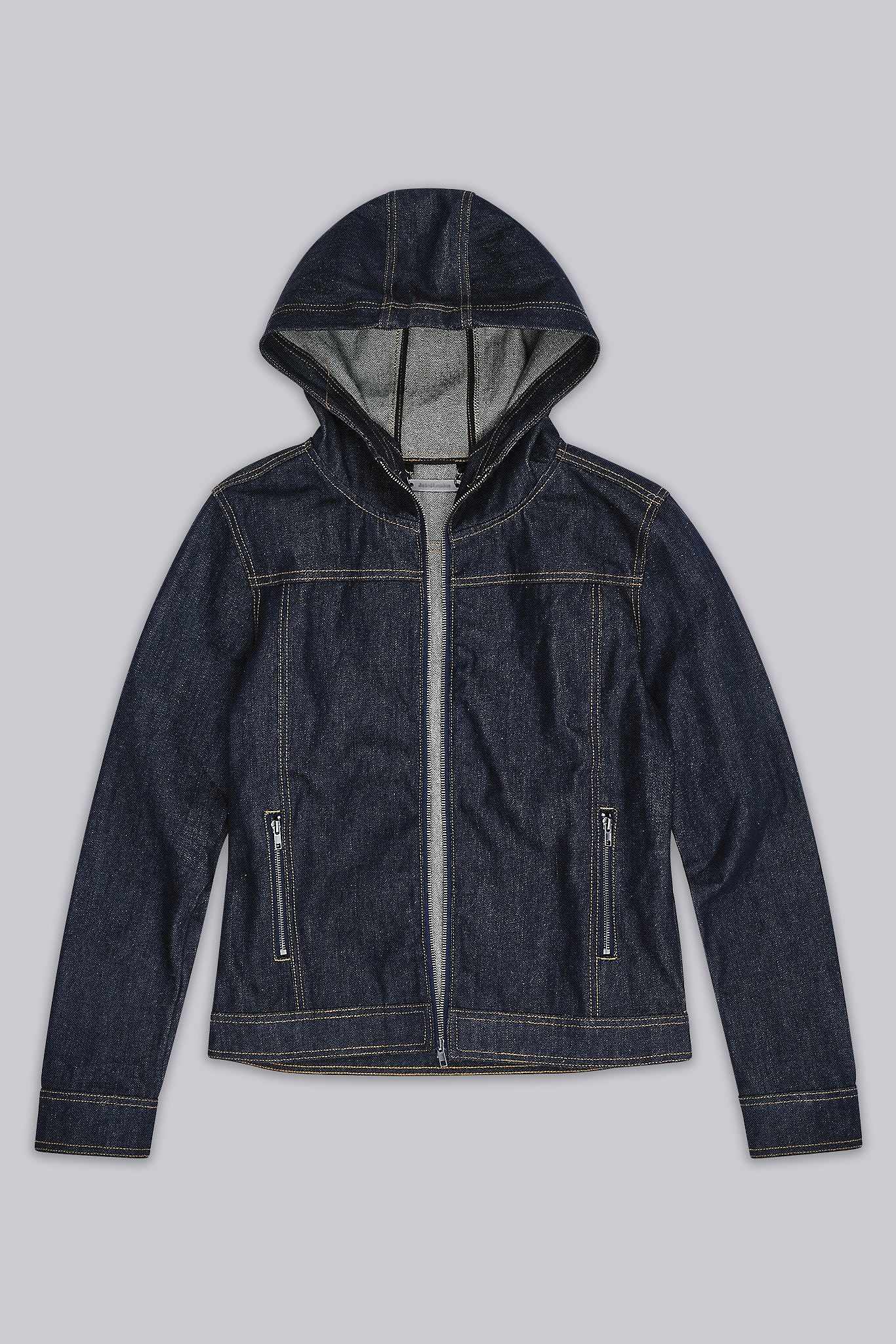 Indigo Bedrock Denim Jacket