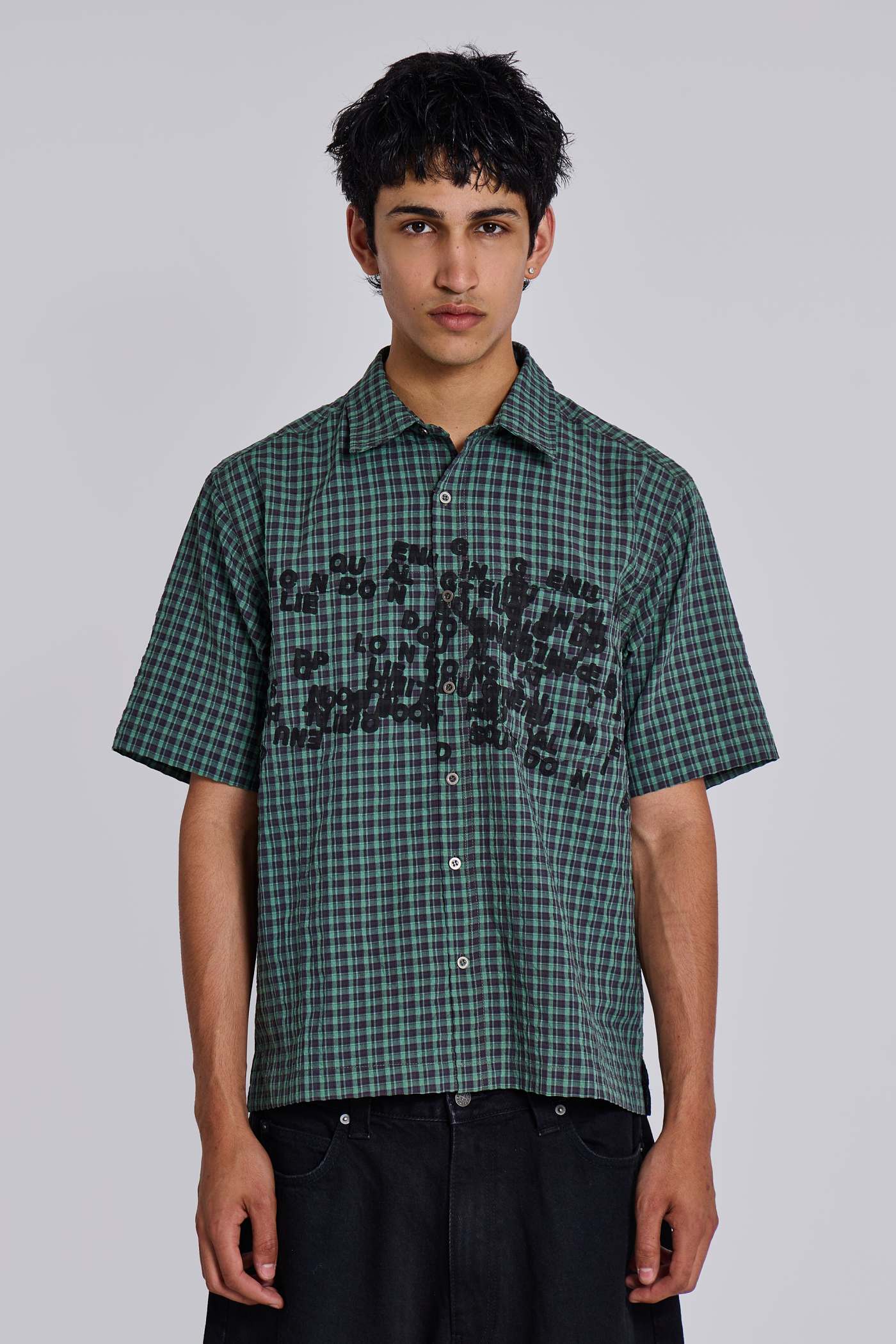 Green Typo Shirt