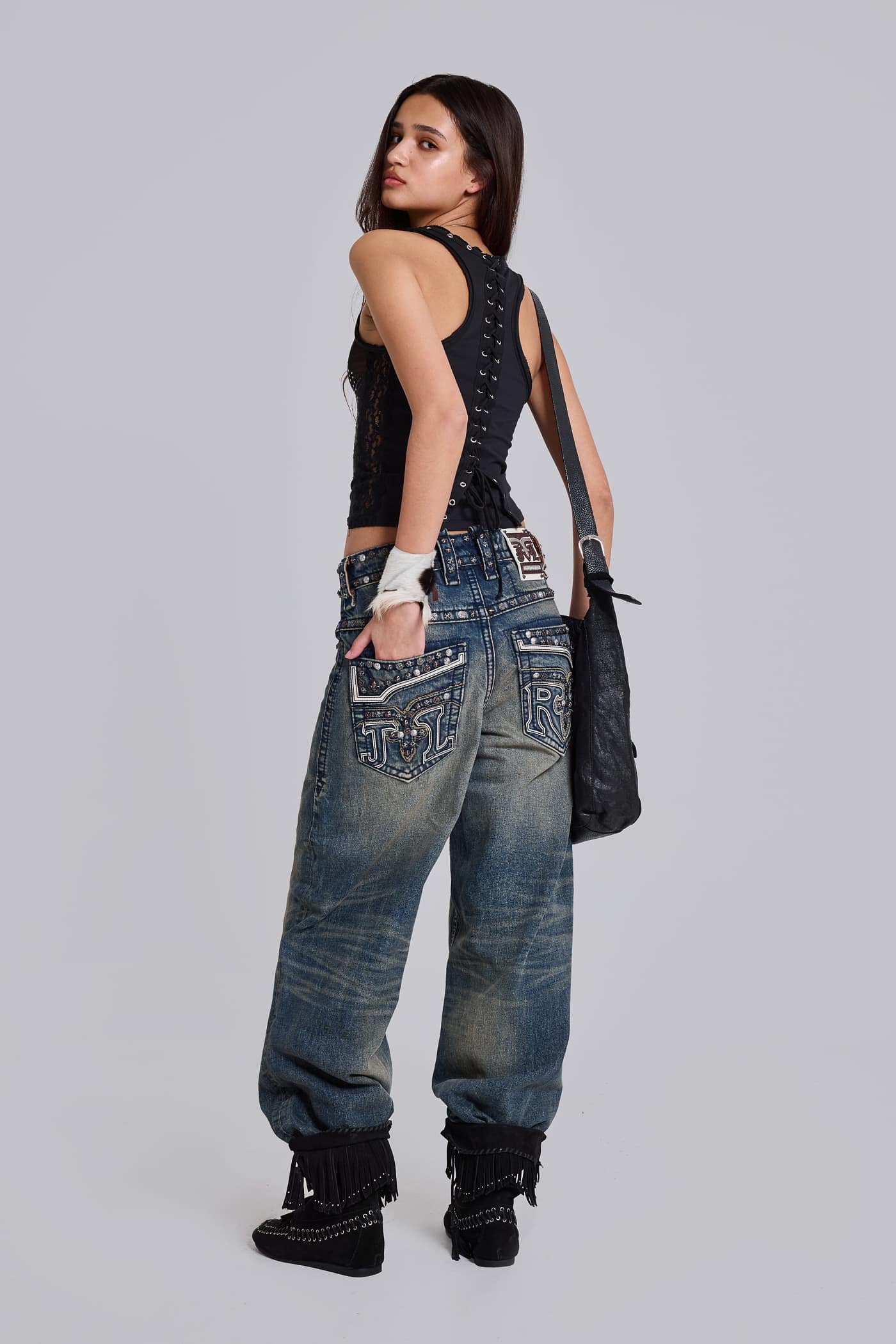 Rock Revival Heavy Stud Jeans