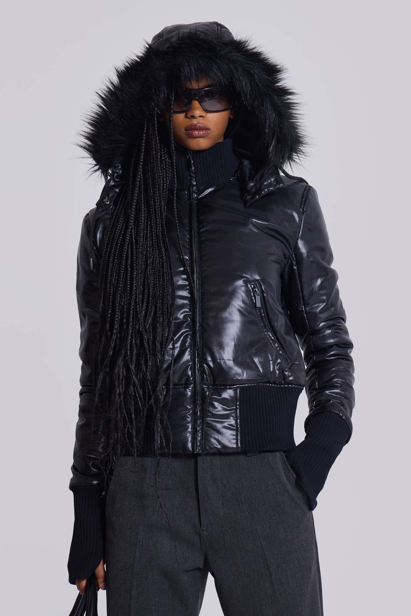 Black Mercury Puffer Jacket