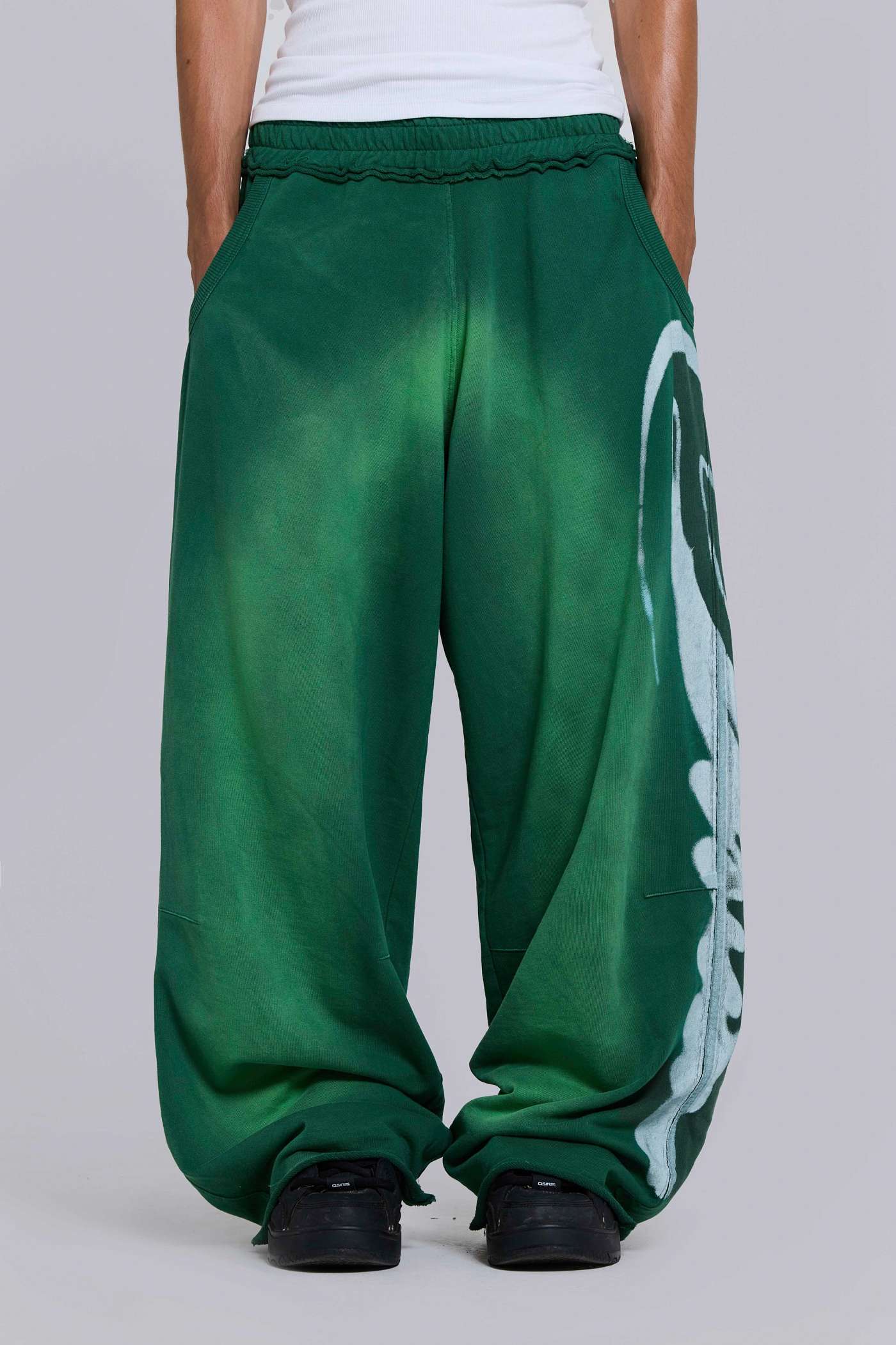 Divine Airbrush Green Monster Joggers