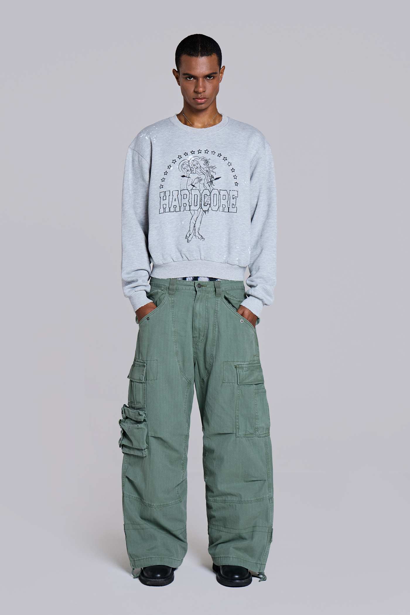 Utility Khaki Cargo Pants