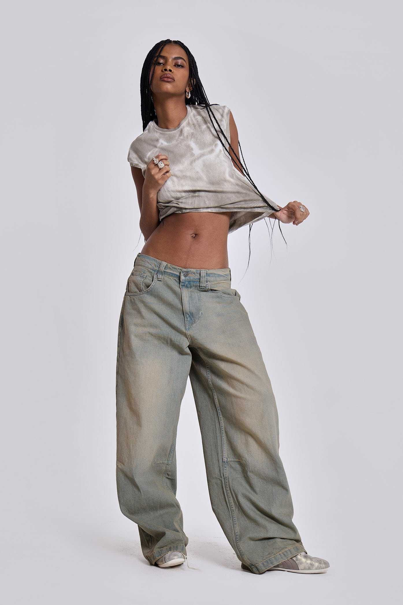 Light Wash Colossus Fit Jeans