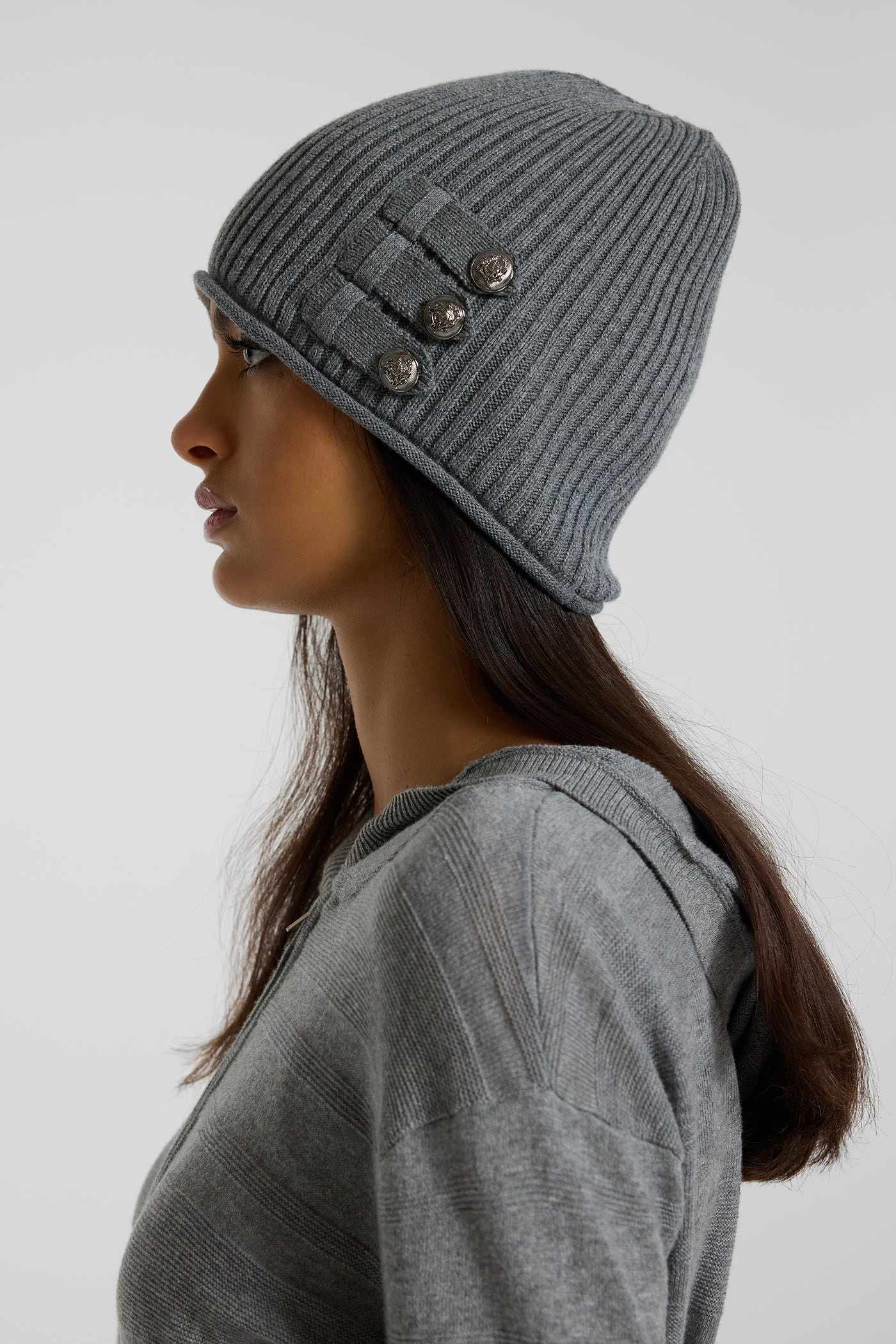 Drummer Slouchy Knit Beanie