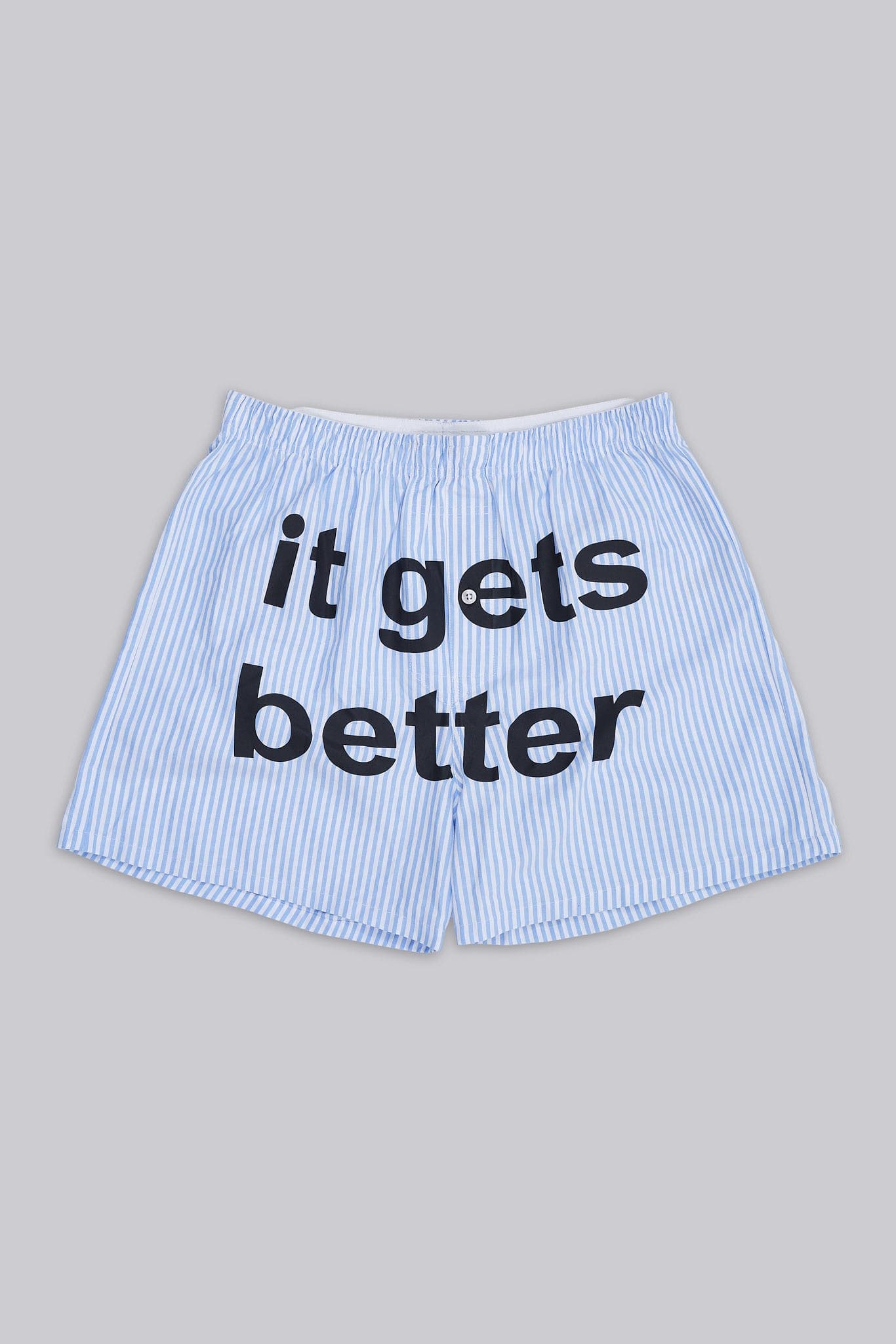 It Gets Better Pinstripe Boxer