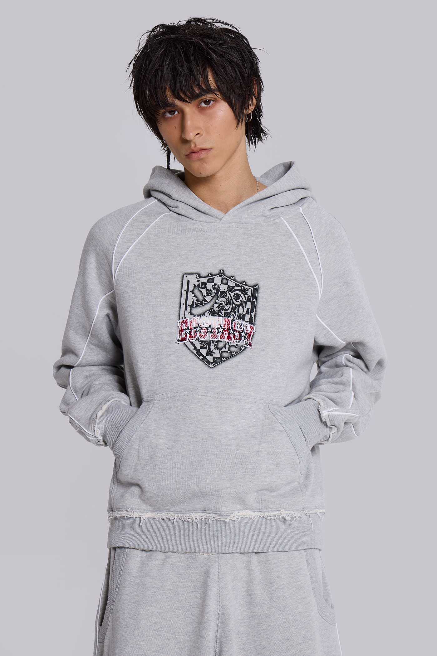 Grey Tempo Hoodie