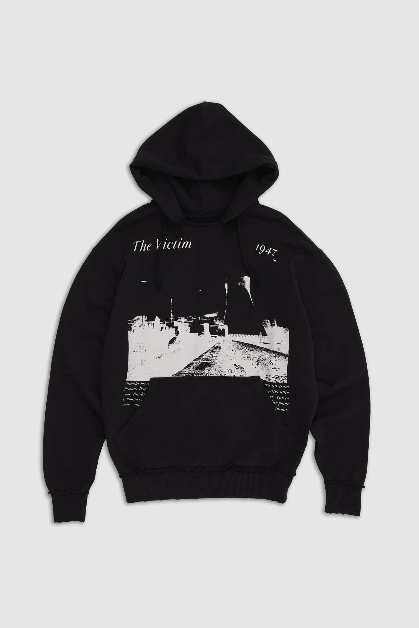 1947 Black Hoodie