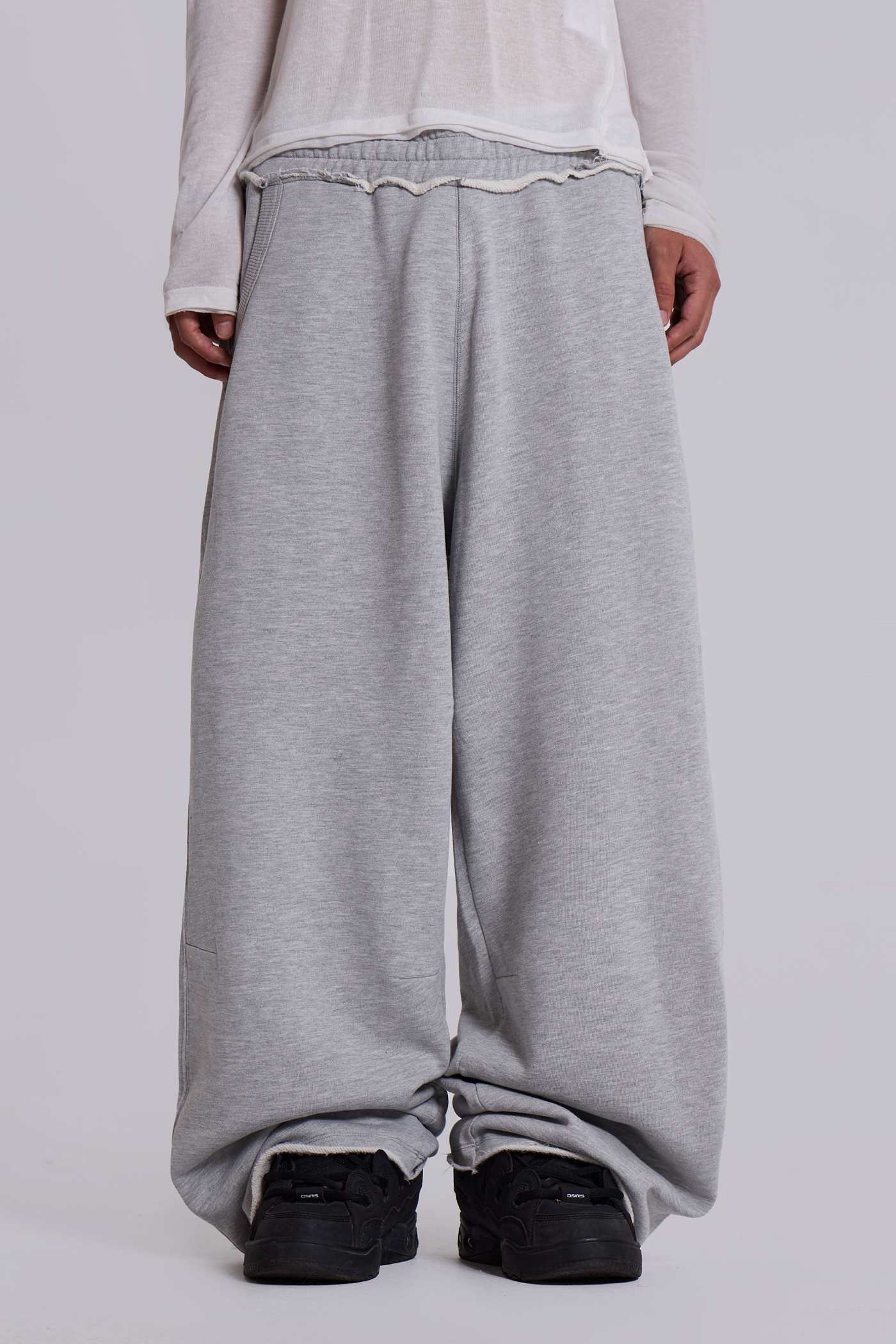 ぬーん様　JadedLondon GreyStripe buggy slacks Shop Goliath Light Grey Pinstripe Suit Pants | Jaded London | Clothing