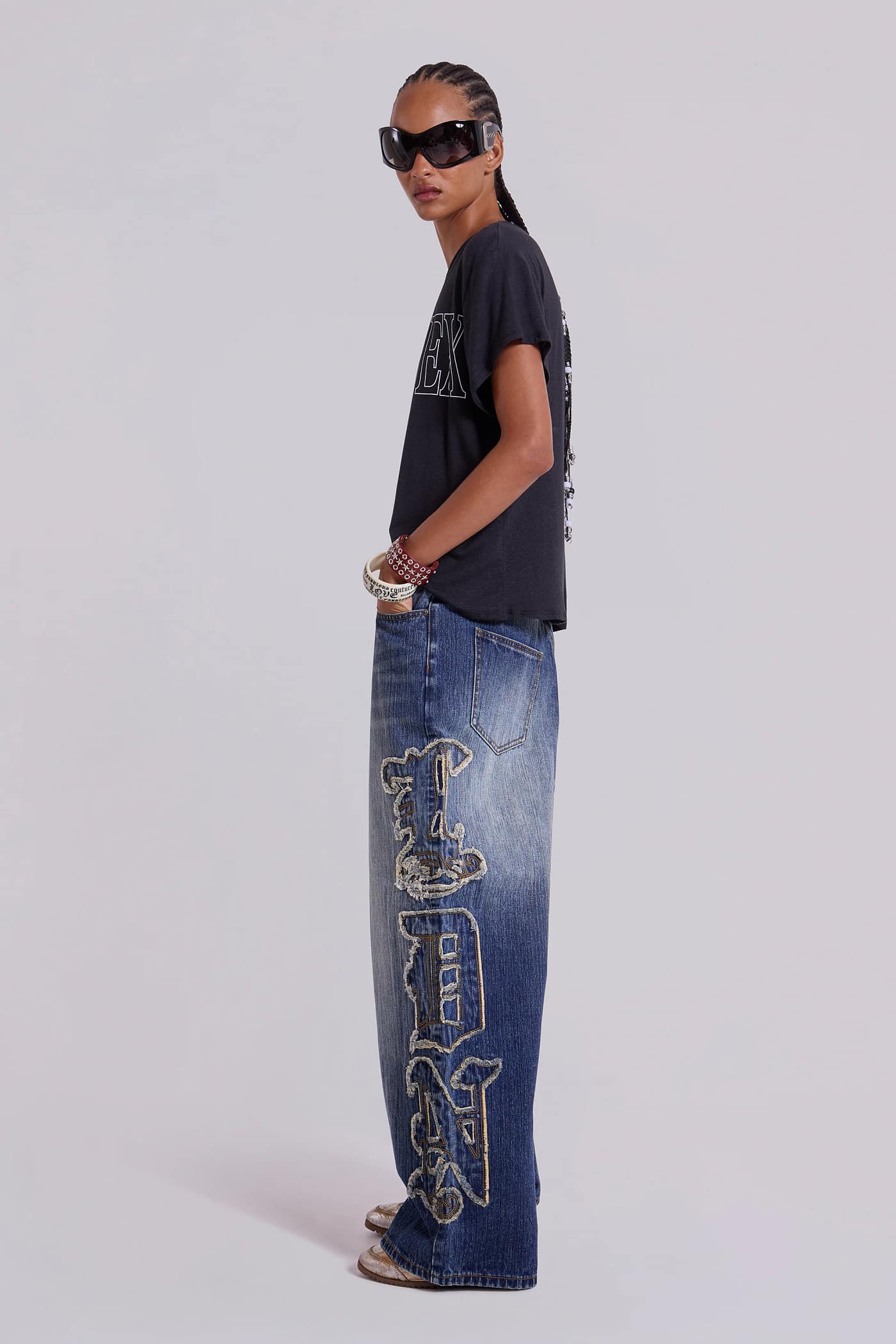 LDN Applique XL Colossus Jeans