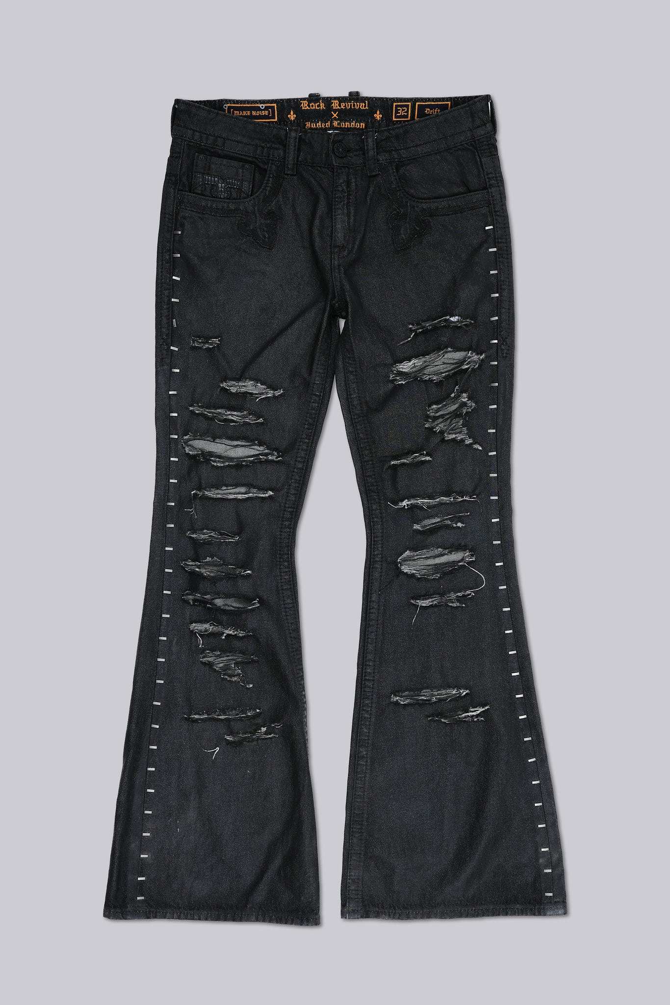 Rock Revival Staple Wax Bootcut Jeans