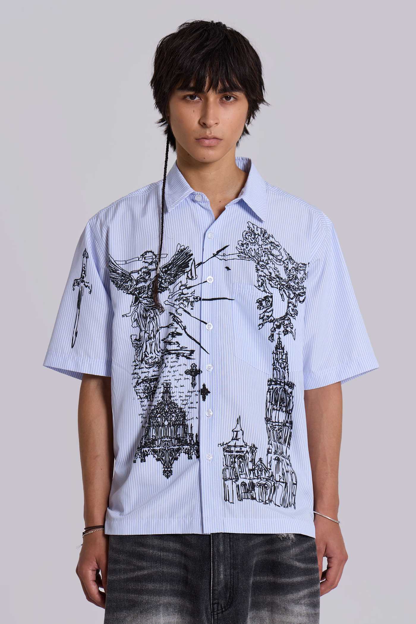 Sketch Pinstripe Shirt