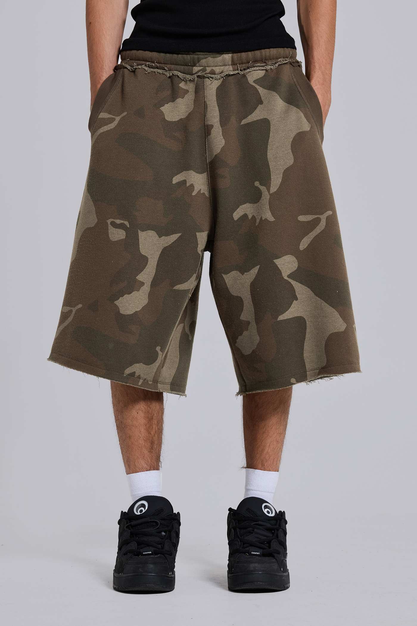 Camo Monster Jogger Shorts
