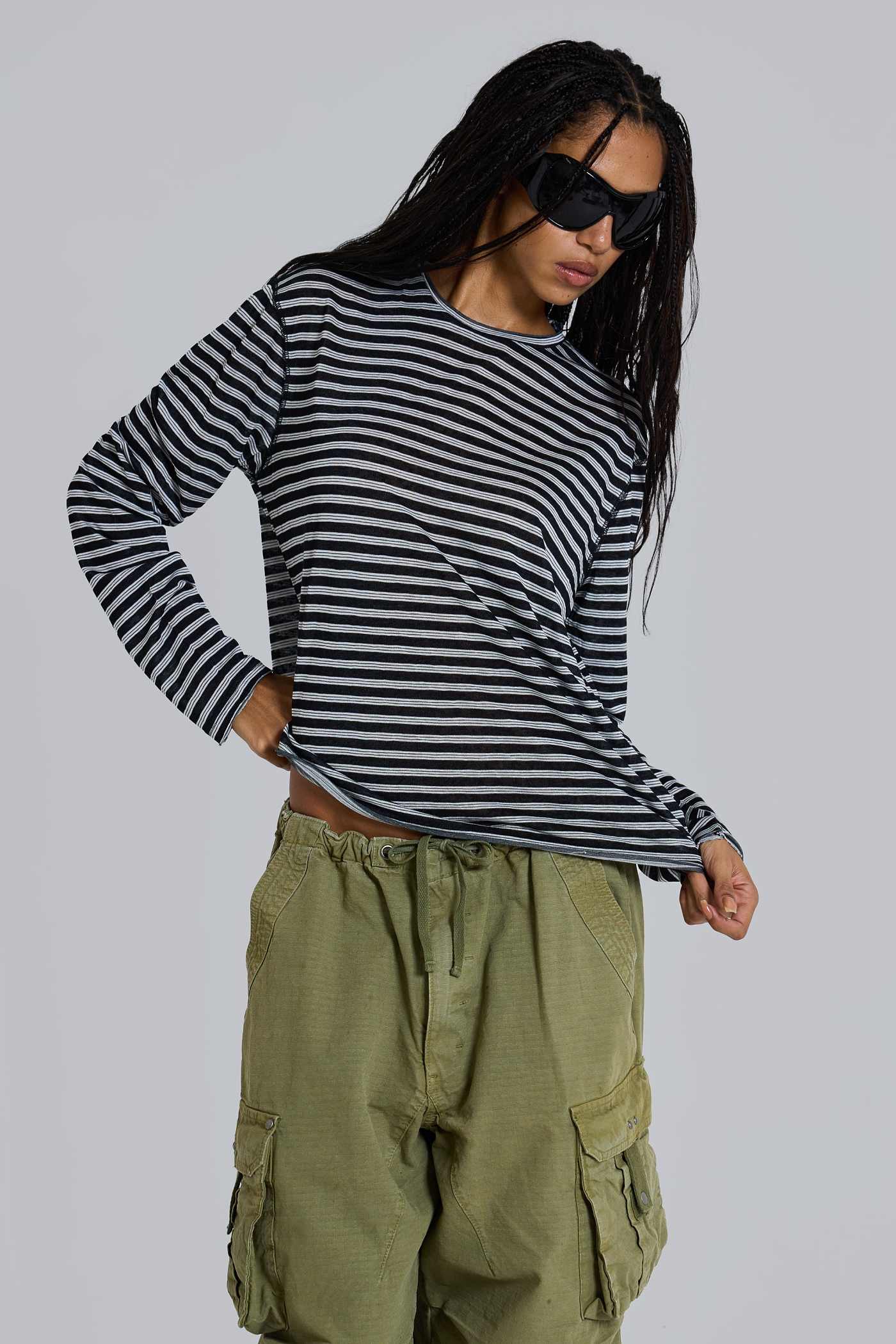Stripe Longsleeve Top