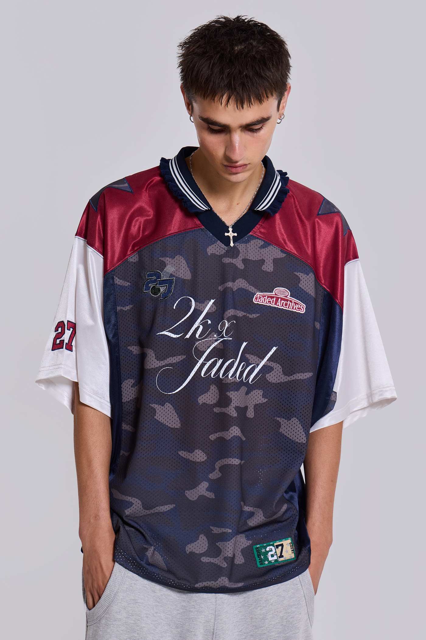Touchdown Collar Football Shirt