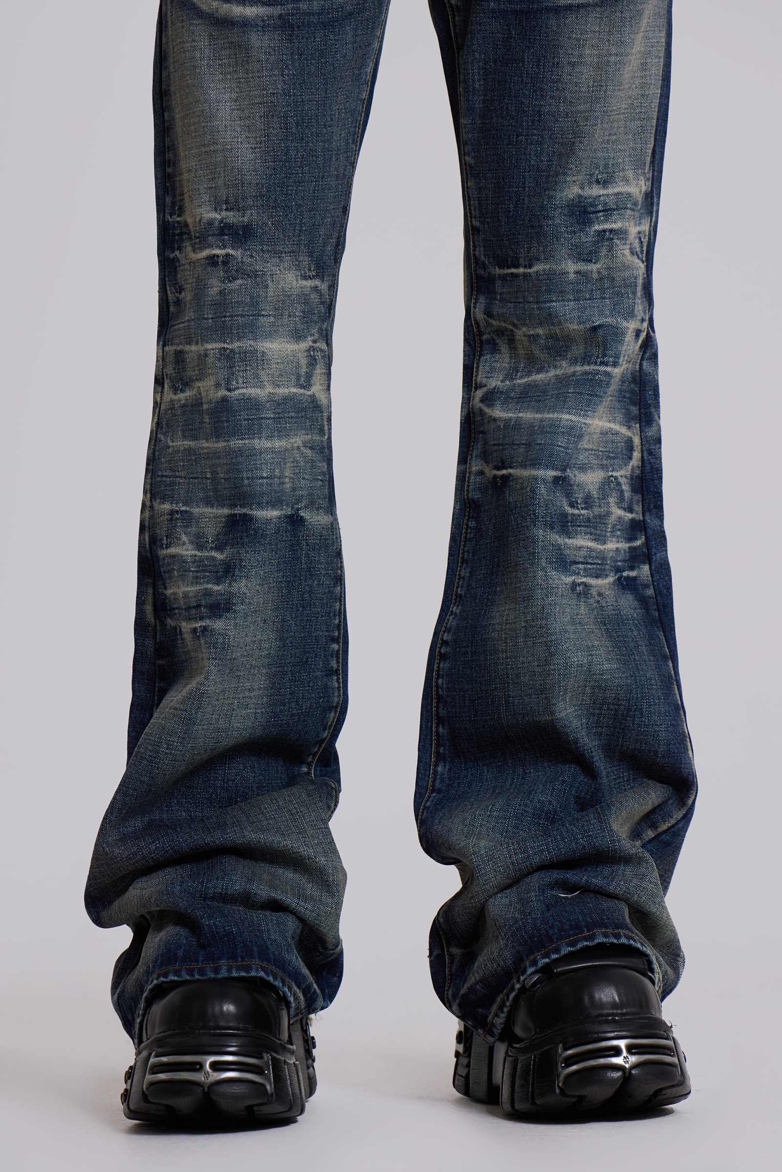 Mid Blue Drift Bootcut Jeans