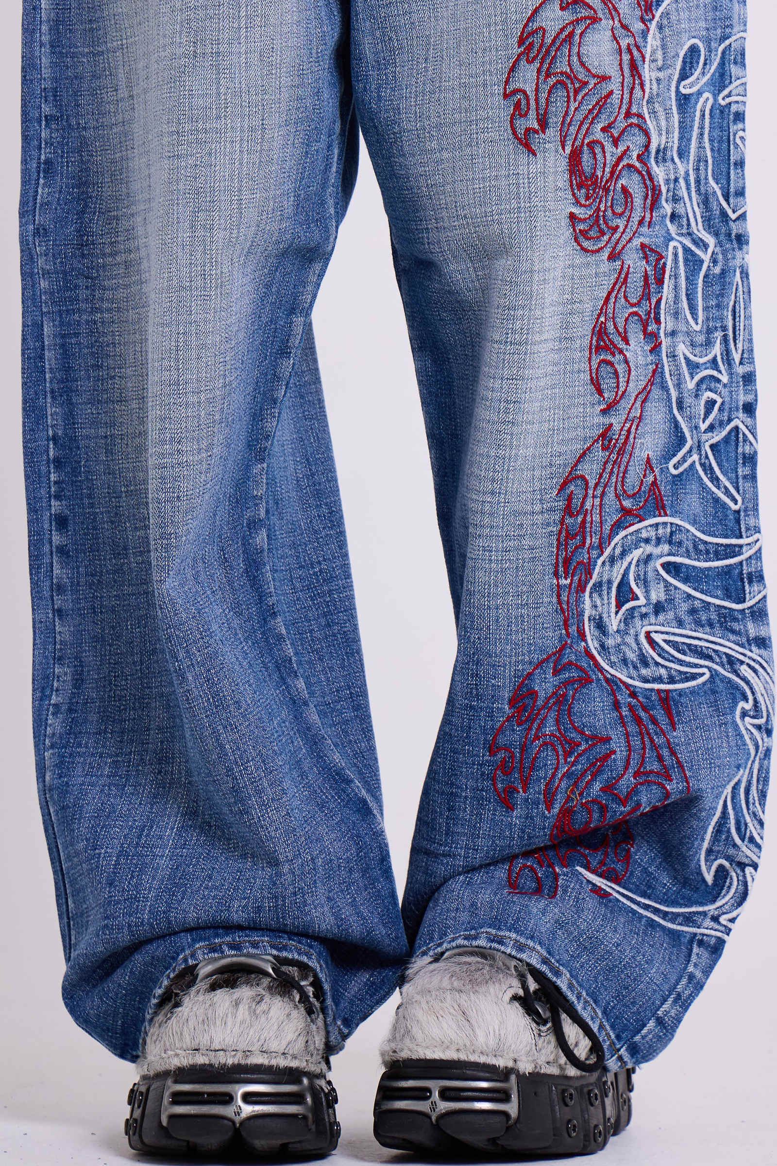 Layered Tribal XL Colossus Jeans