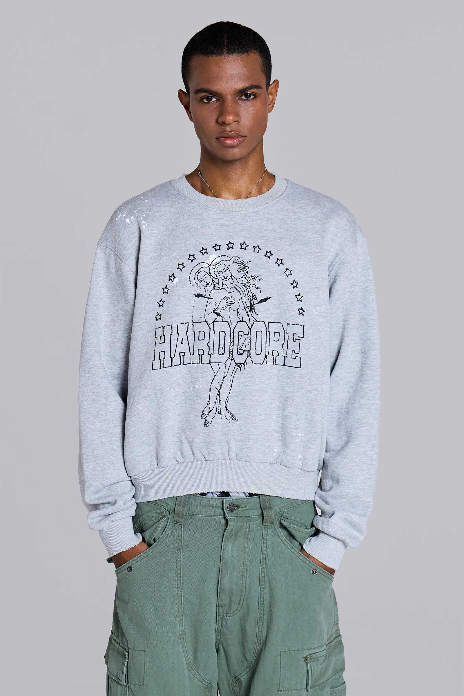 Hardcore Crew Neck Sweatshirt