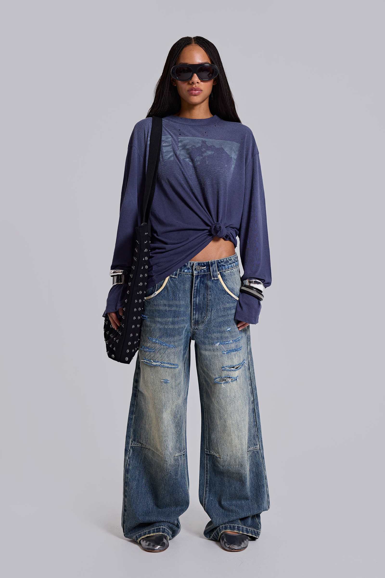 Torn Lowrise Colossus Jeans