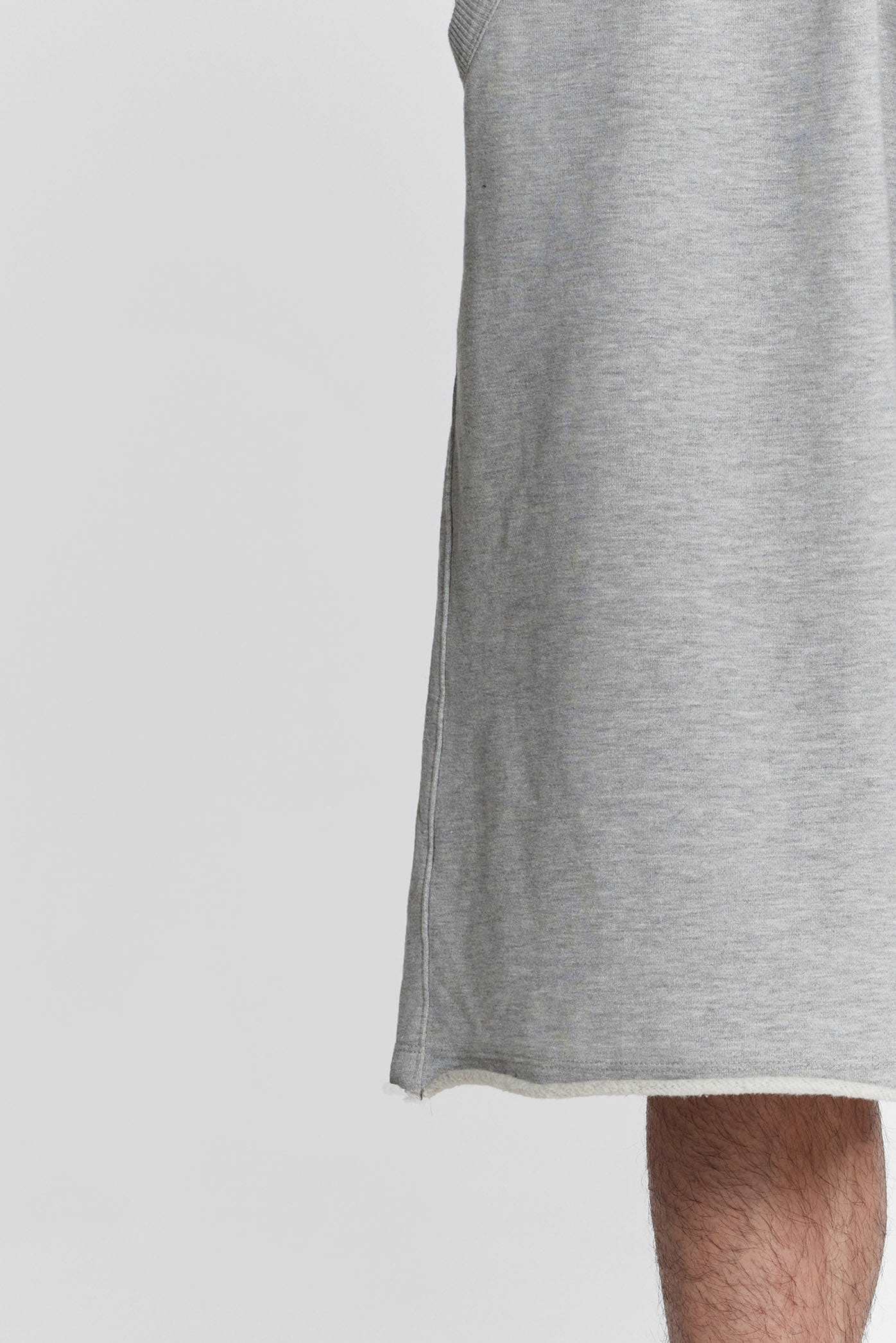 Grey Marl Monster Jogger Baggy Shorts
