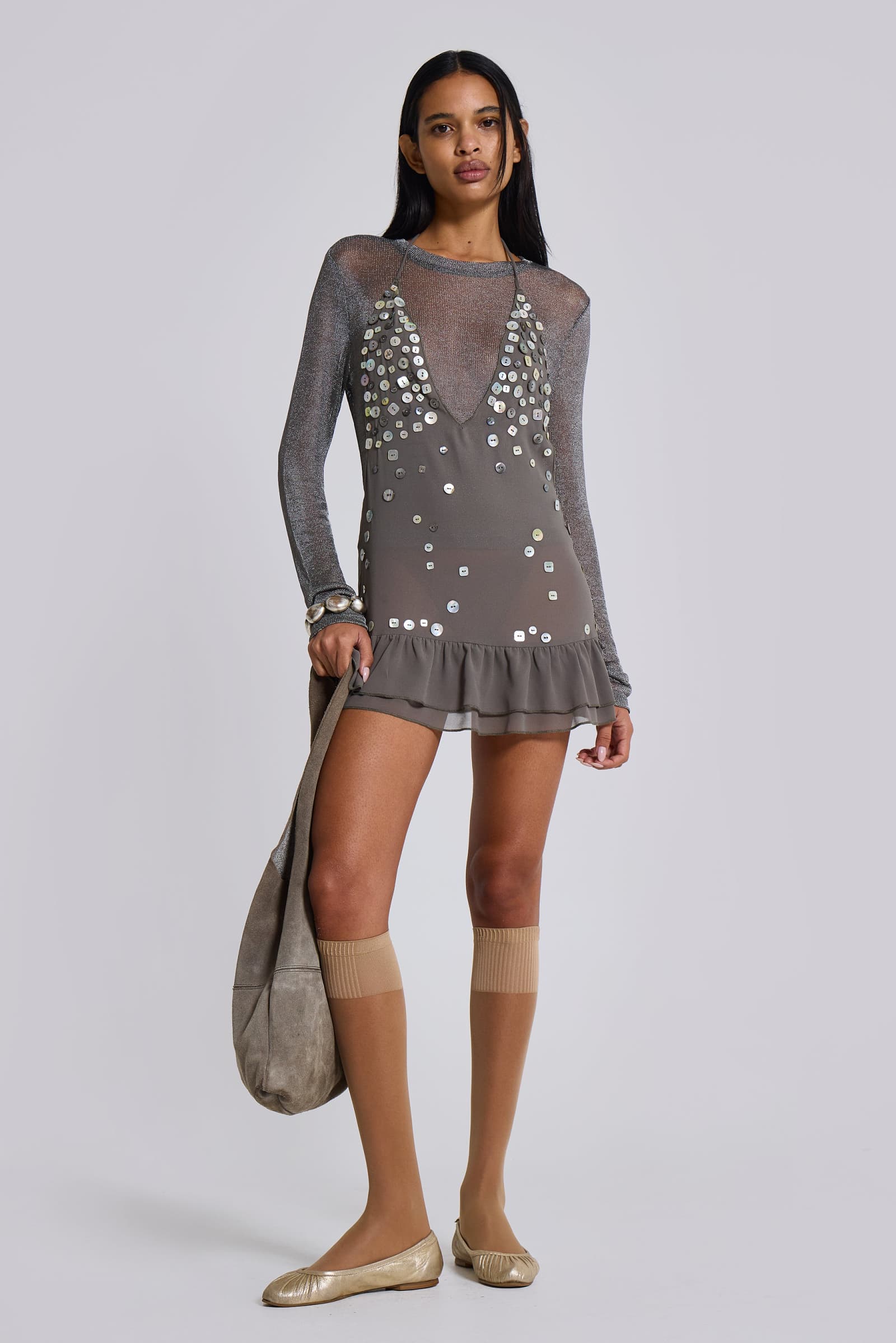 Button Me Up Mini Dress | Jaded London | Clothing Button Me Up Mini Dress | Jaded London | Clothing