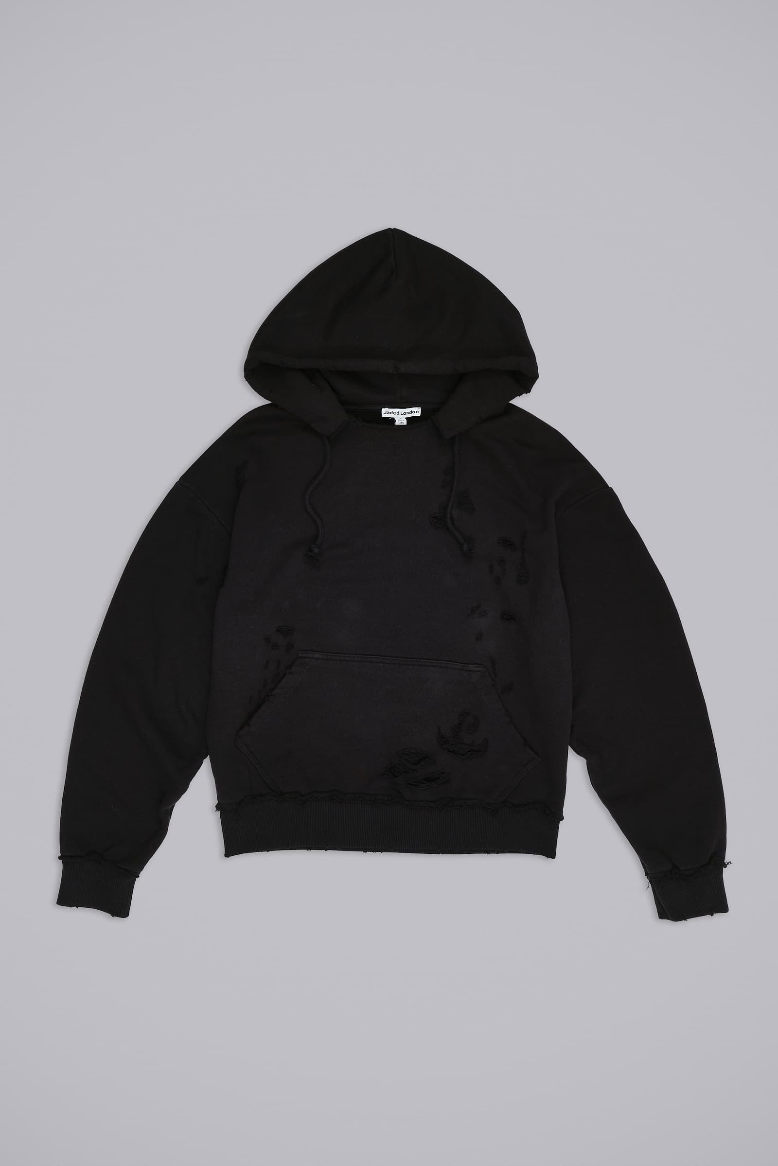 Pullover Bitten Hoodie in Black | Jaded London | Clothing