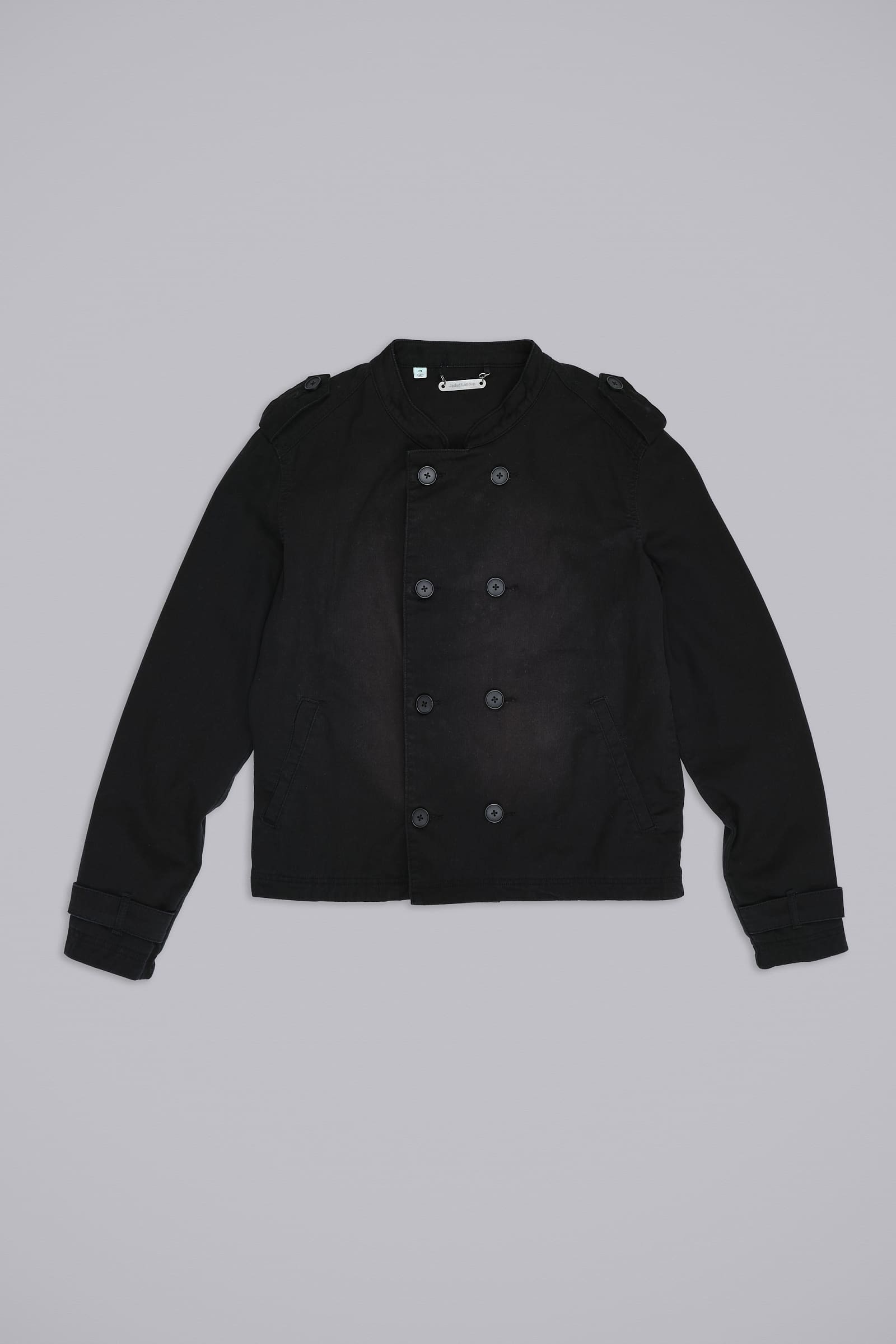 Violin Double Breasted Military Jacket