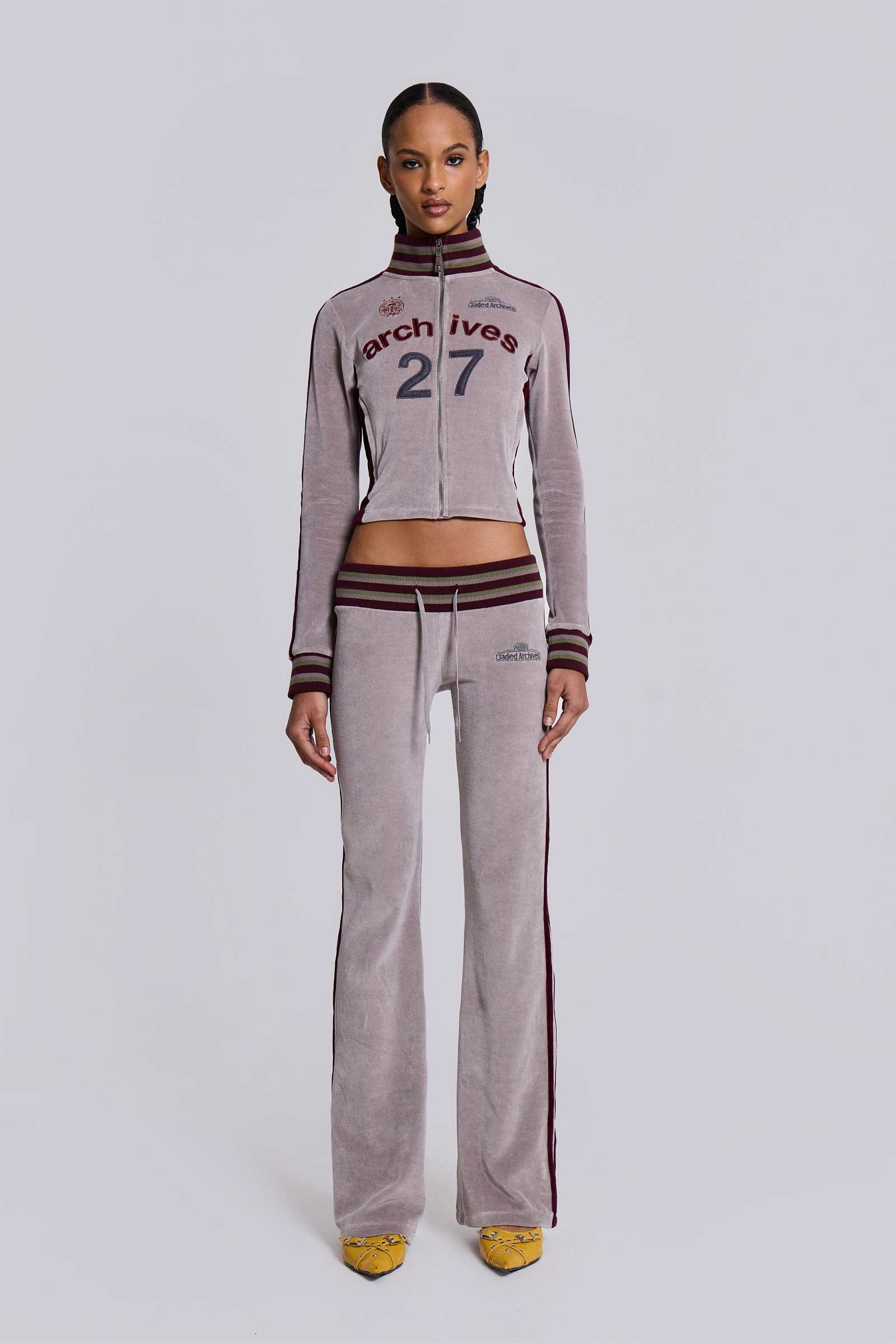 27 Velour Track Top