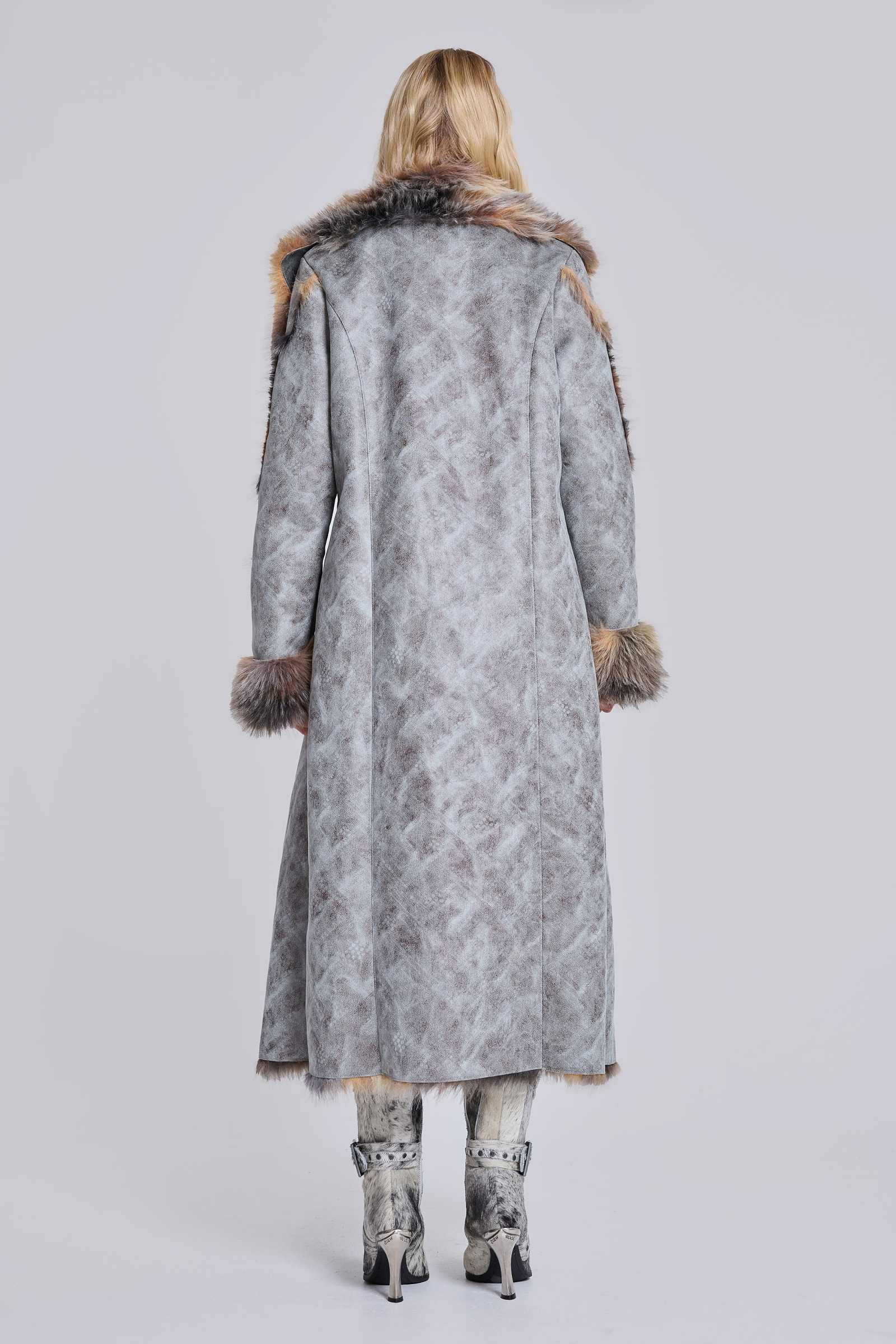 Alpha Faux Shearling Coat