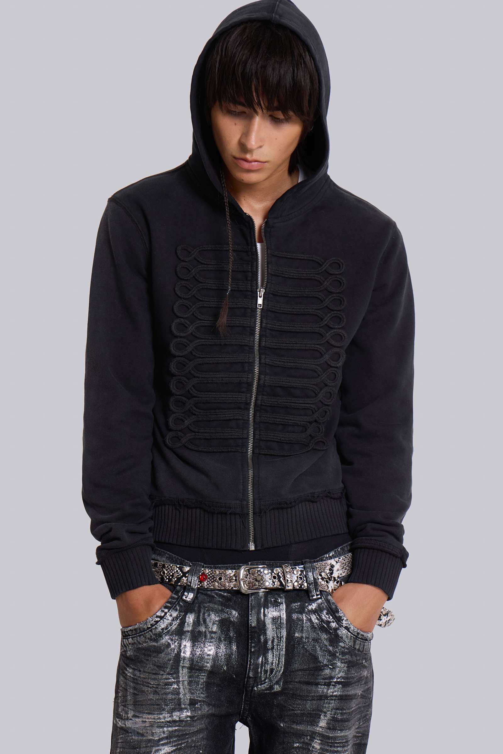 Black Military Monster Hoodie