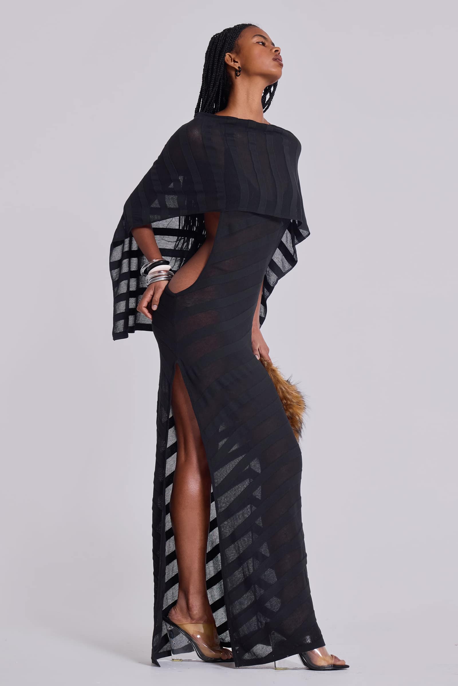 Noir Knit Maxi Dress | Jaded London | Clothing Noir Knit Maxi Dress | Jaded London | Clothing