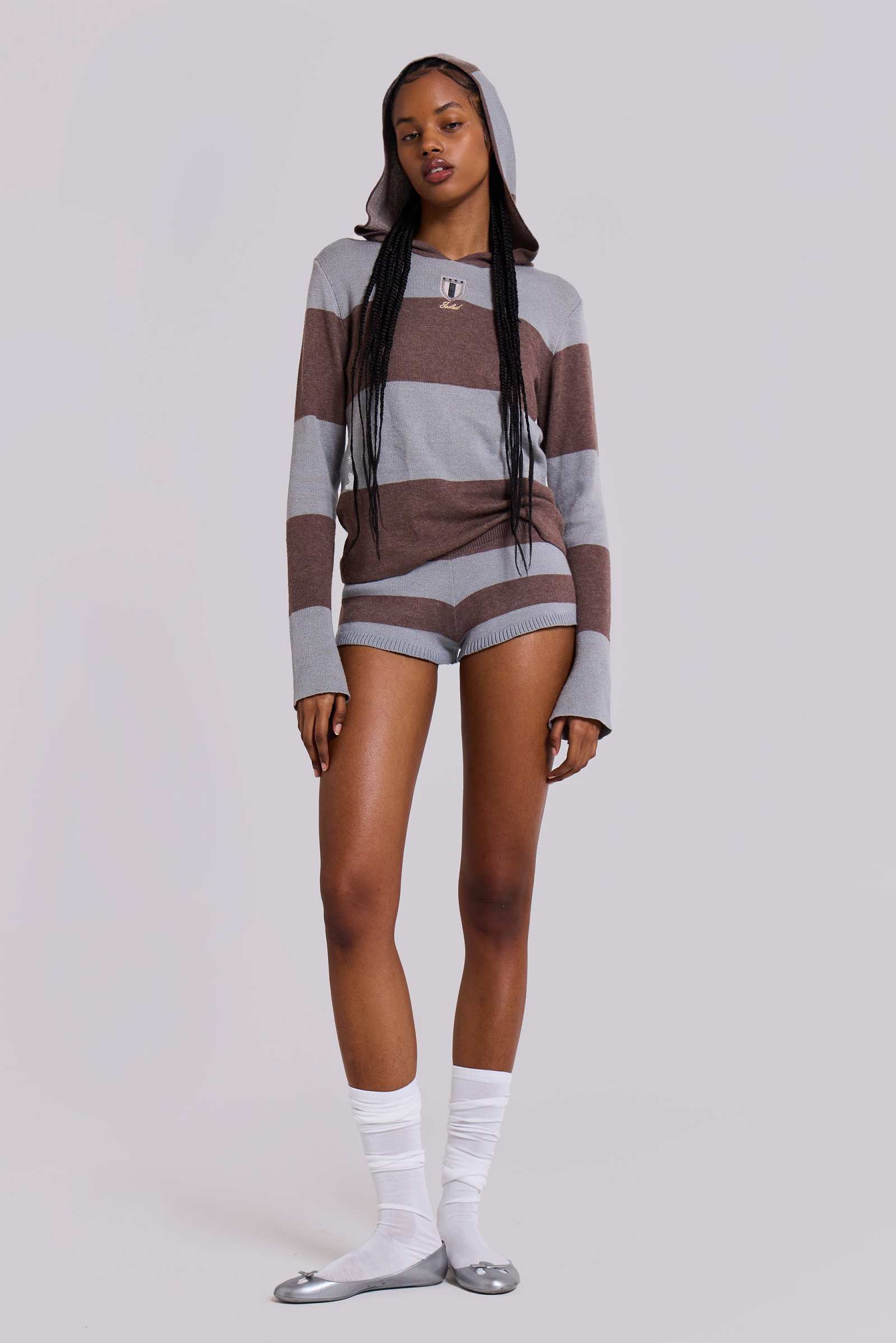 Team 93 Studded Knit Top