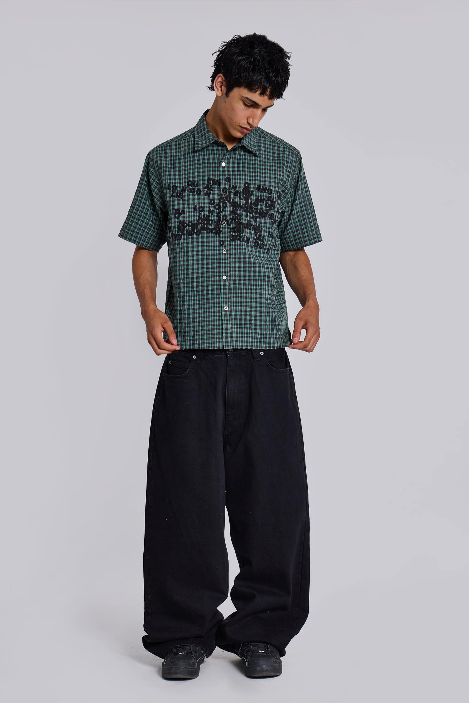 Green Typo Shirt