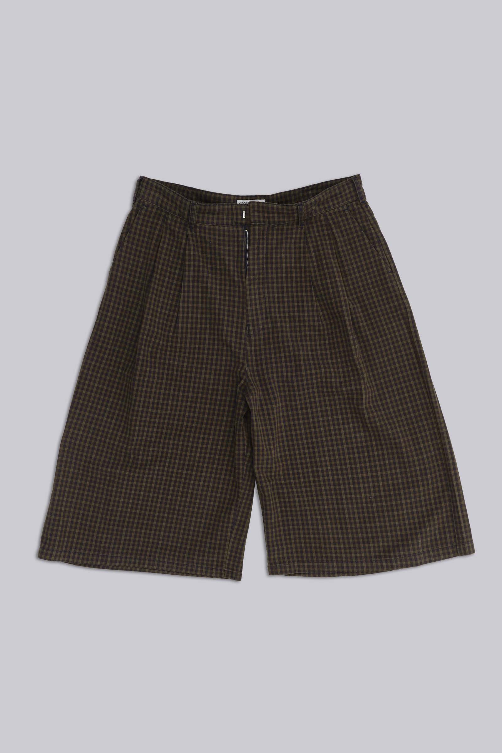 Brown Check XL Goliath Shorts