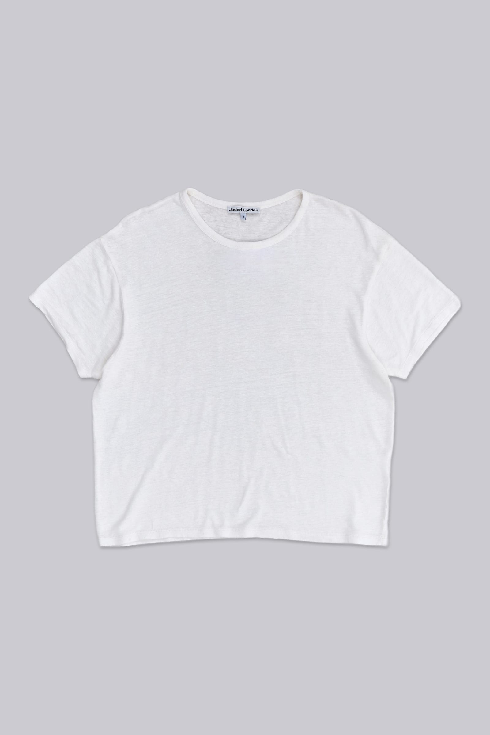 SS WHITE SHEER TOP