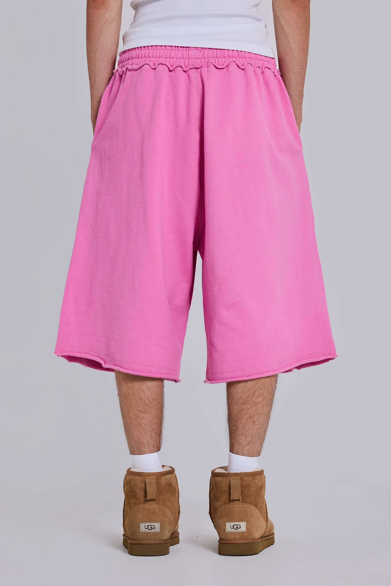 Pink Monster Jogger Shorts