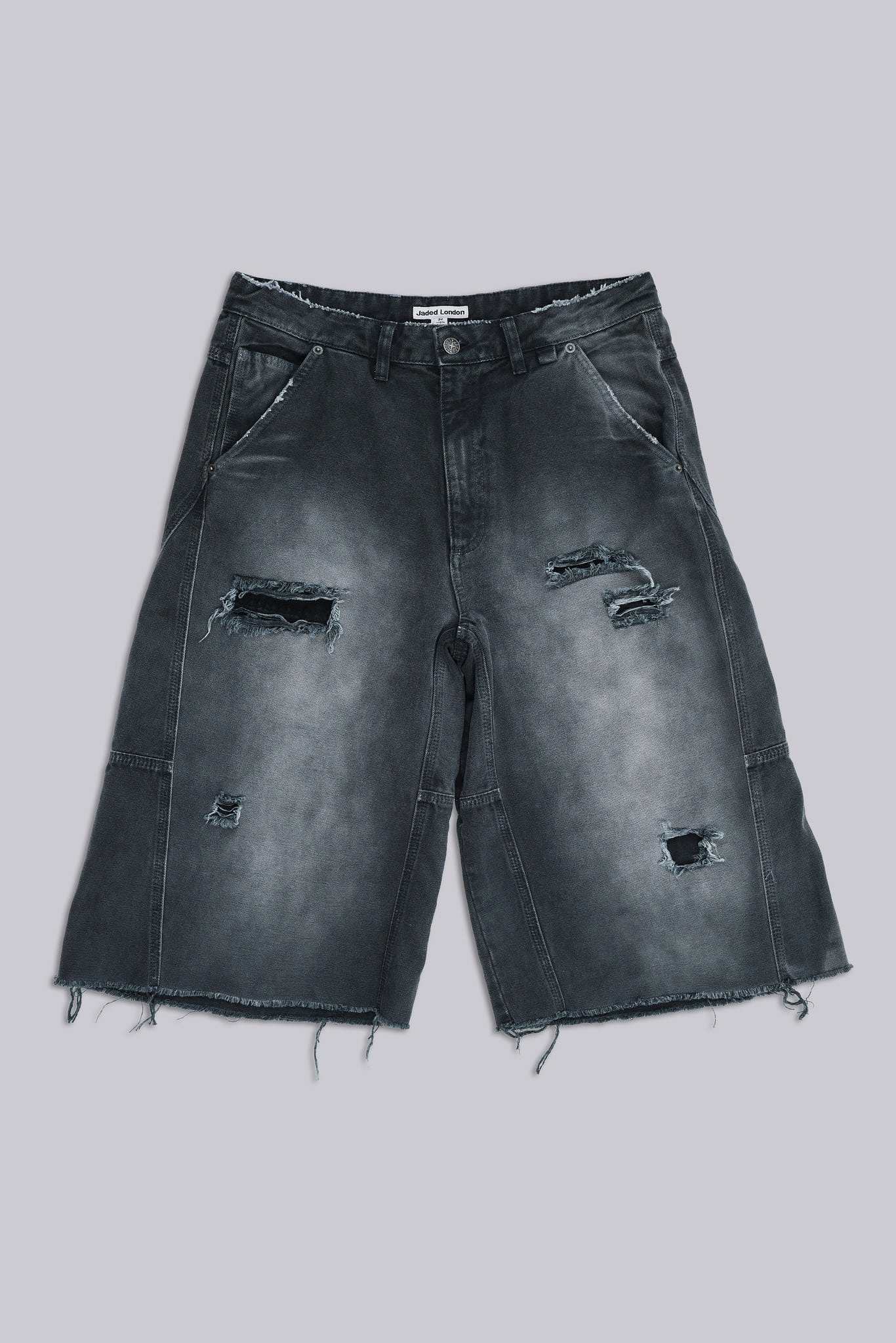Skate Distressed Carpenter Shorts