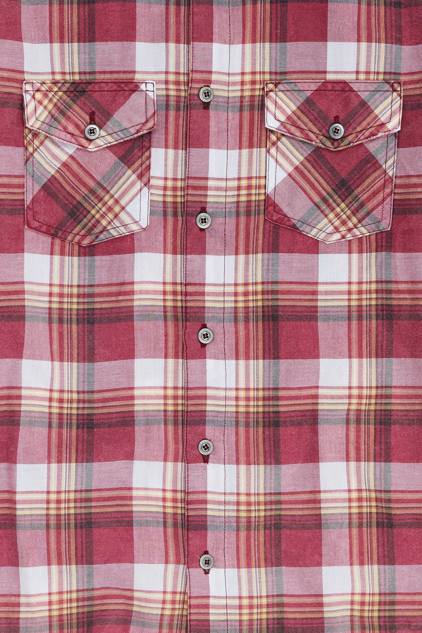 Vacation Plaid Fitted Shirt