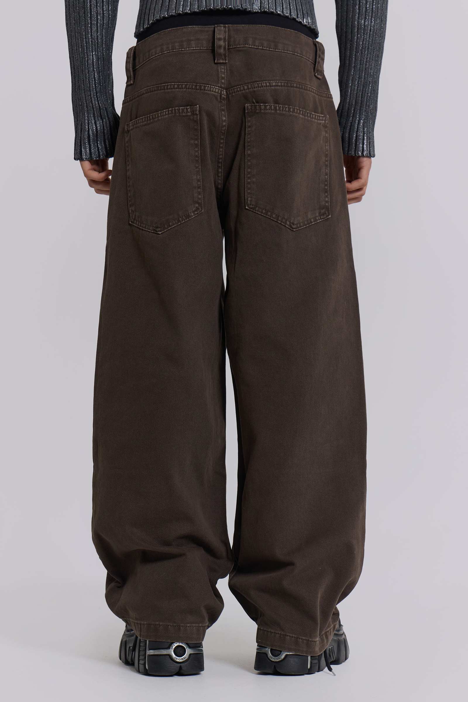 Washed Brown Colossus Jeans