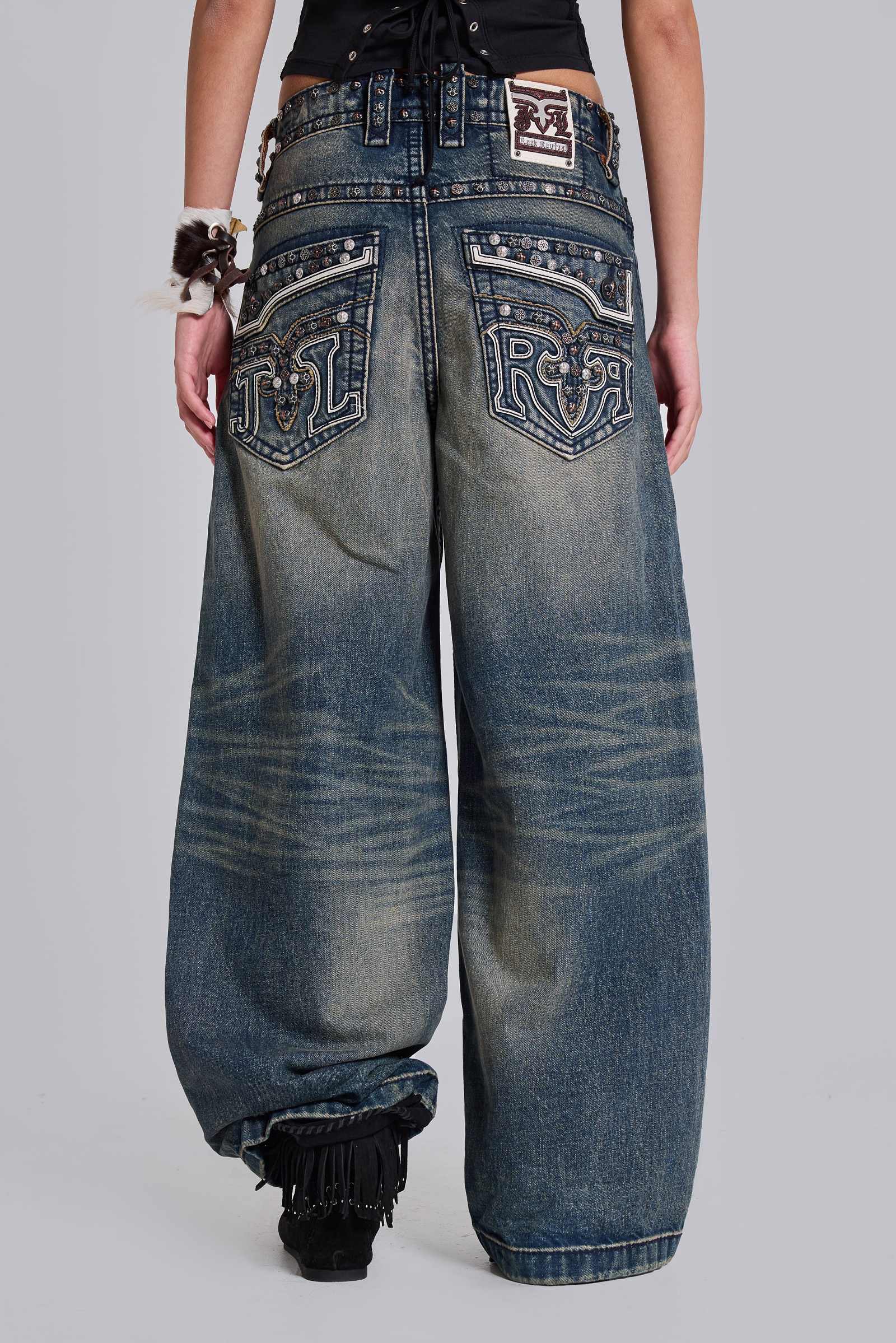 Rock Revival Heavy Stud Jeans