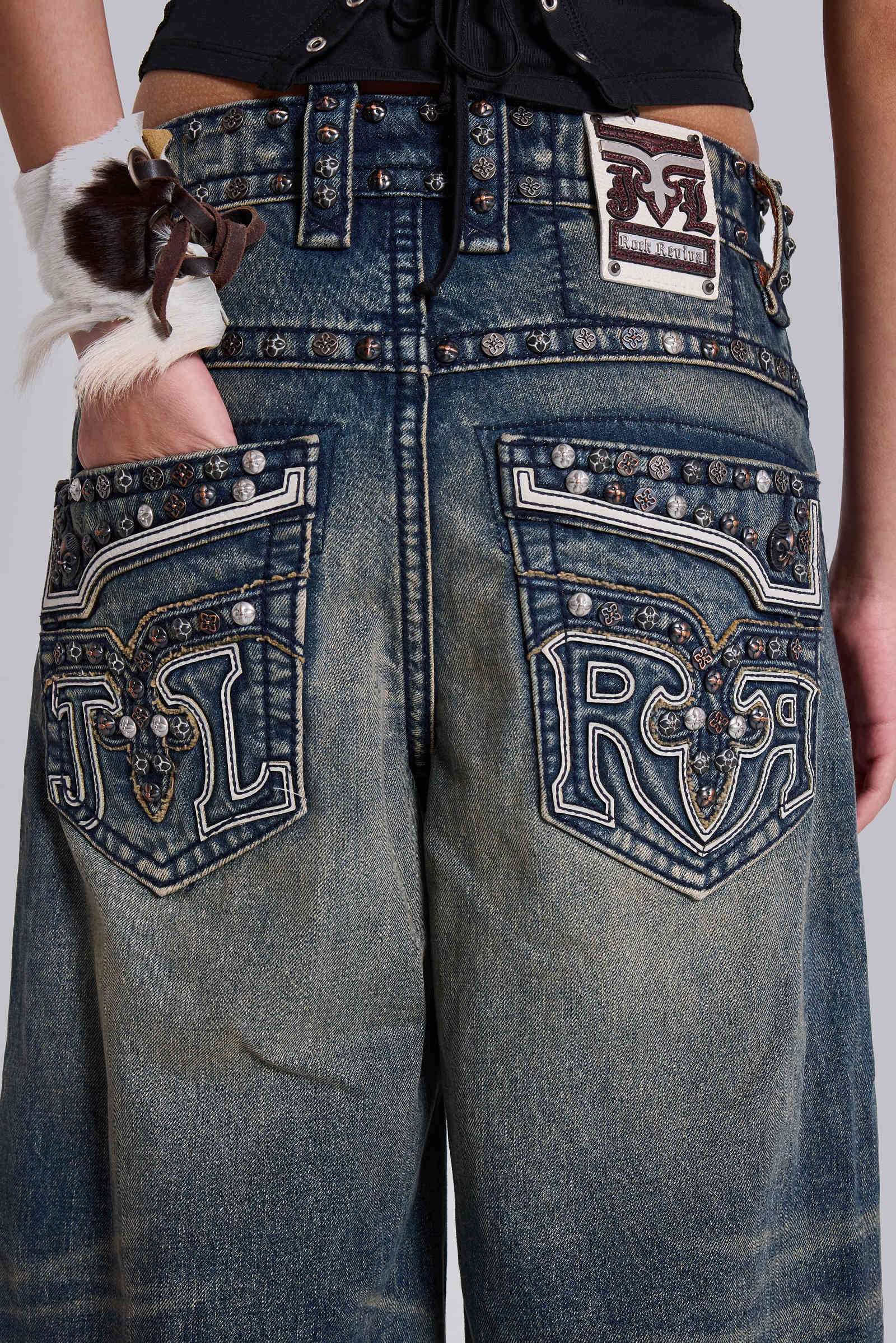 Rock Revival Heavy Stud Jeans