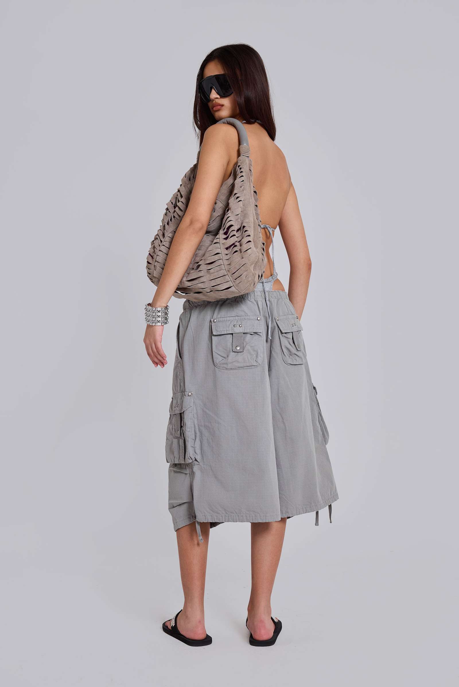 Dove XL Parachute Shorts