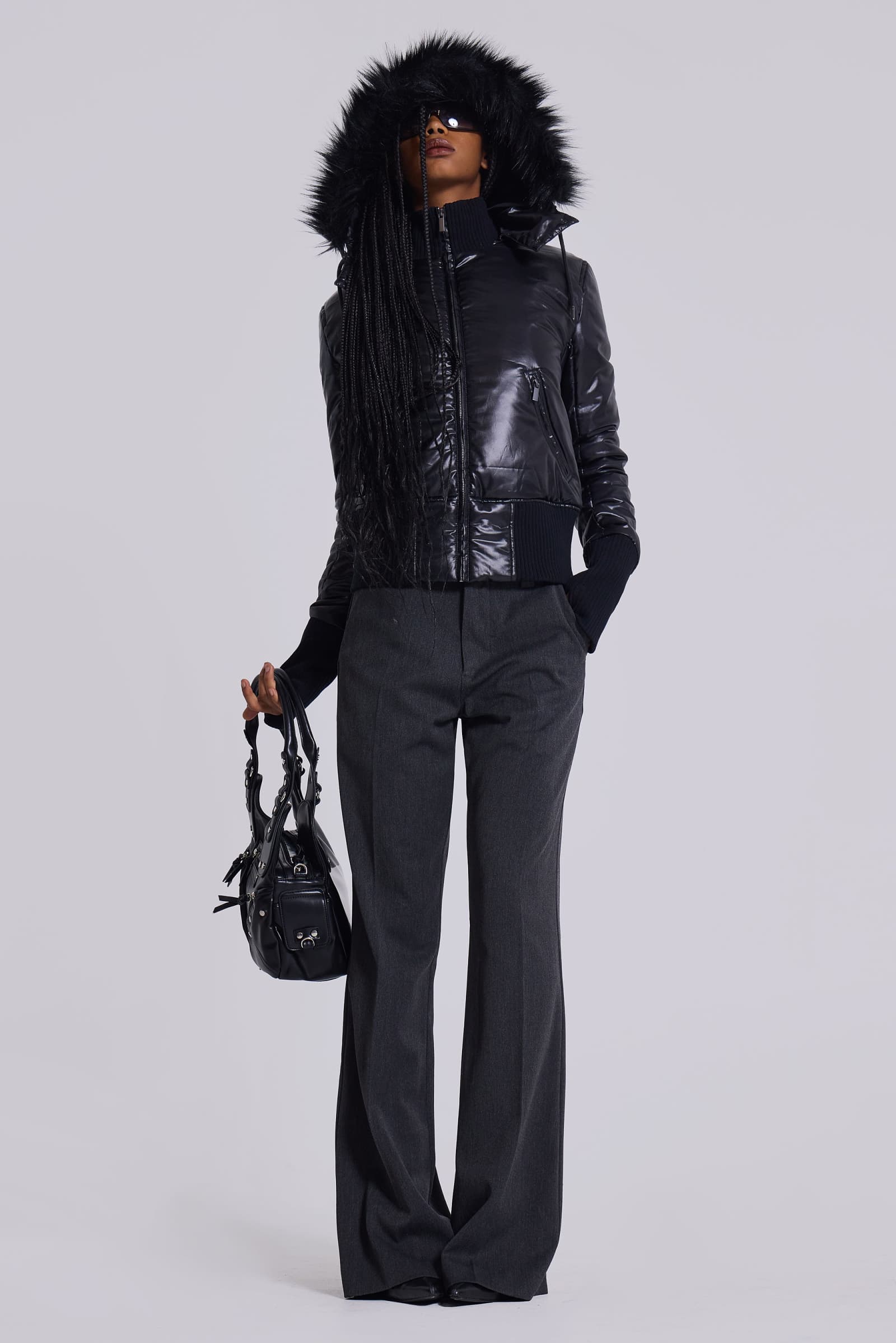 Black Mercury Puffer Jacket