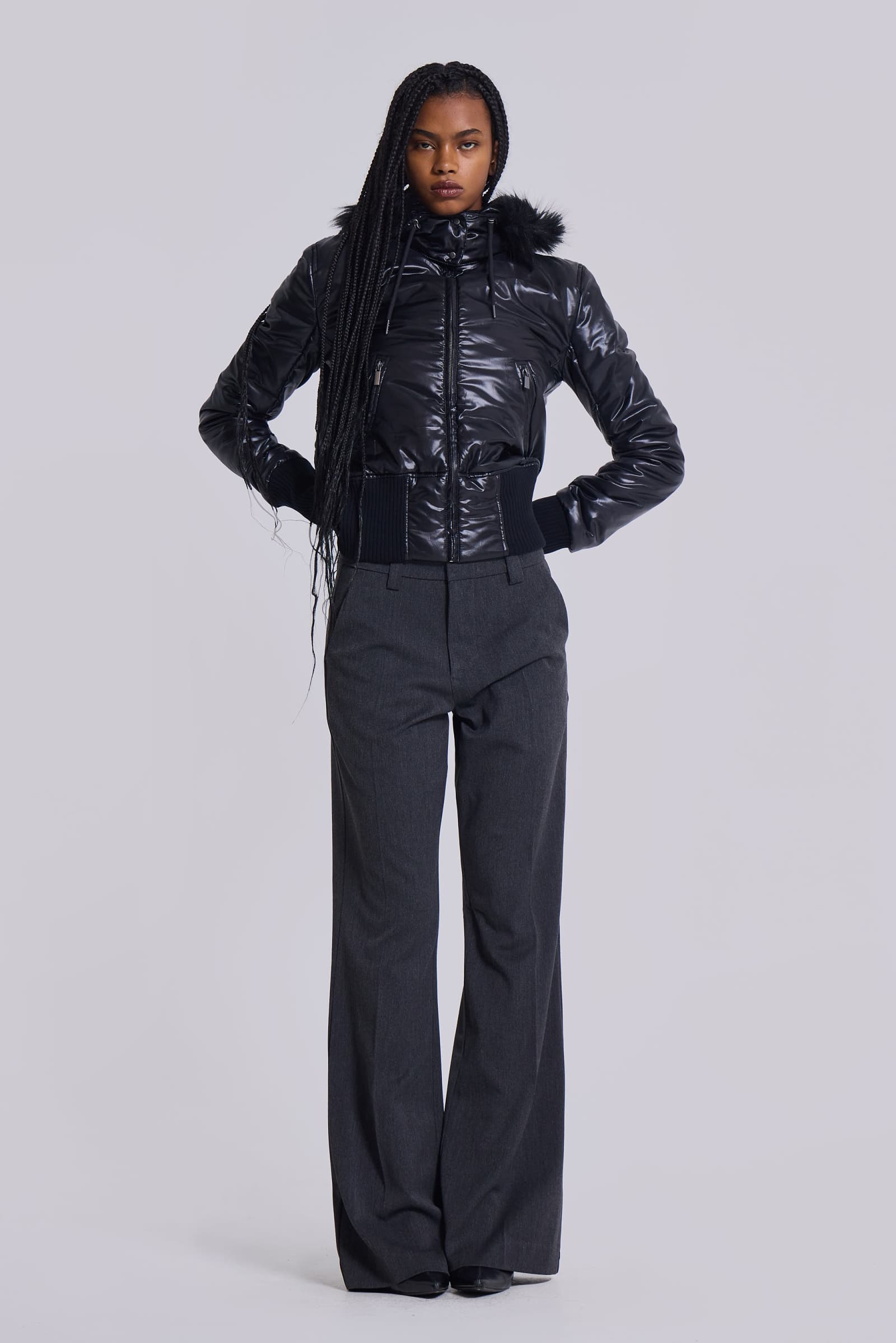 Black Mercury Puffer Jacket