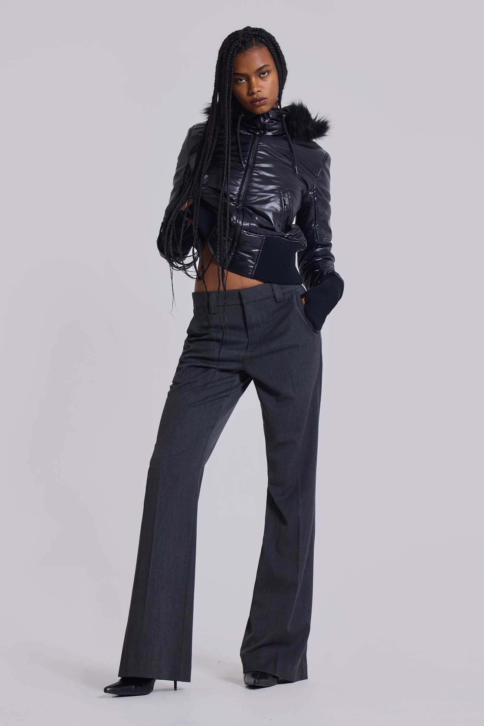 Black Mercury Puffer Jacket