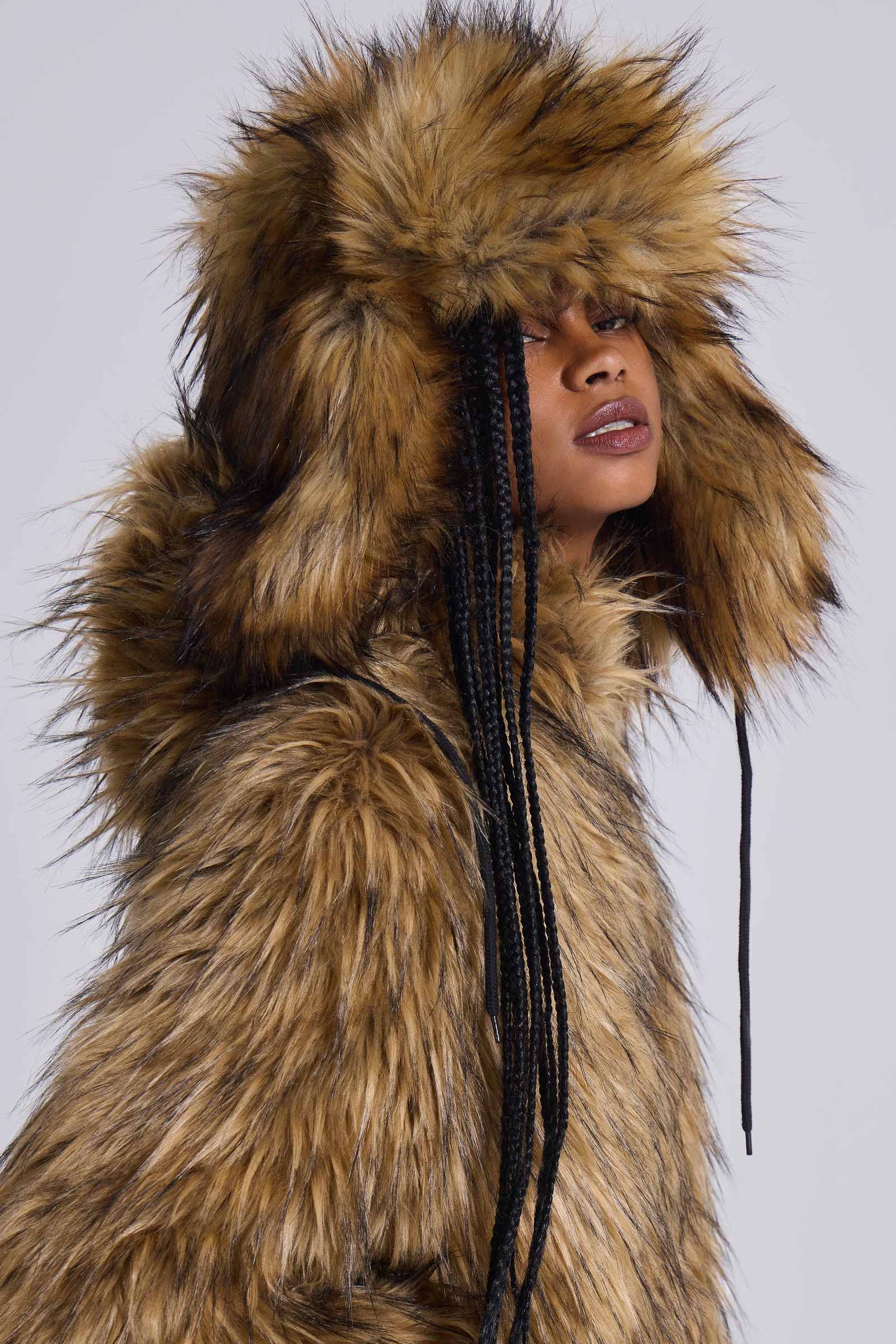 Blonde Fur Trapper | Jaded London | Clothing