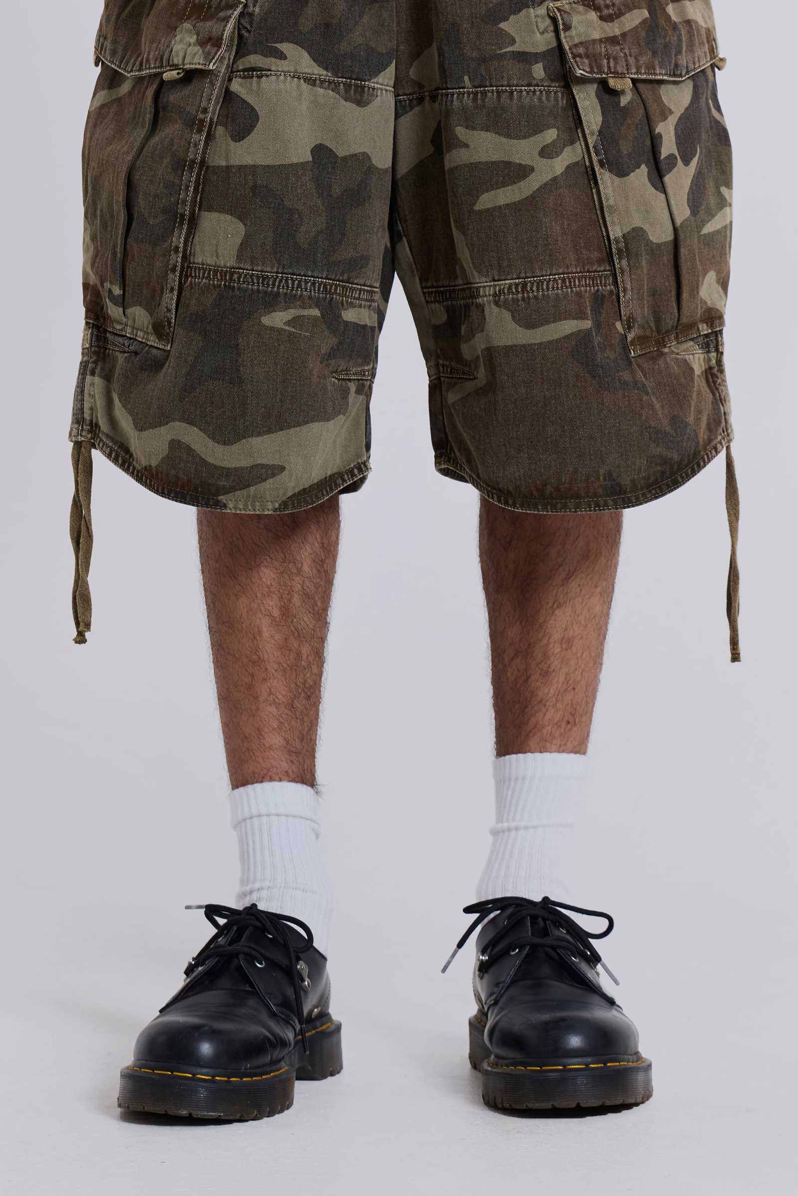 Cadet Camo Baggy Shorts