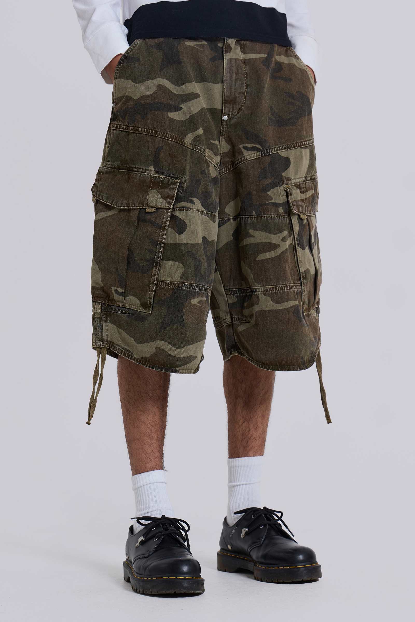 Cadet Camo Baggy Shorts