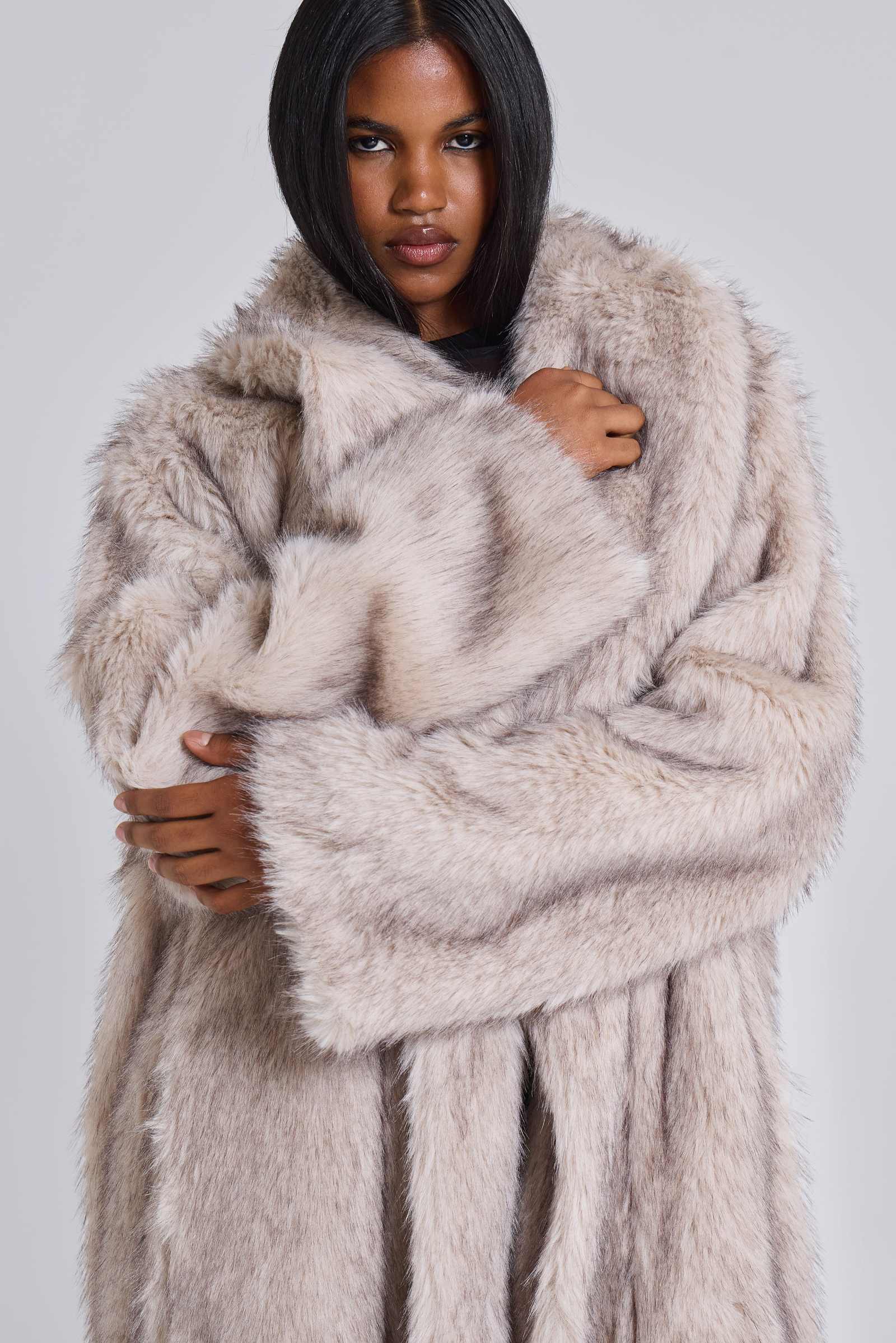 Alaska Faux Fur Coat