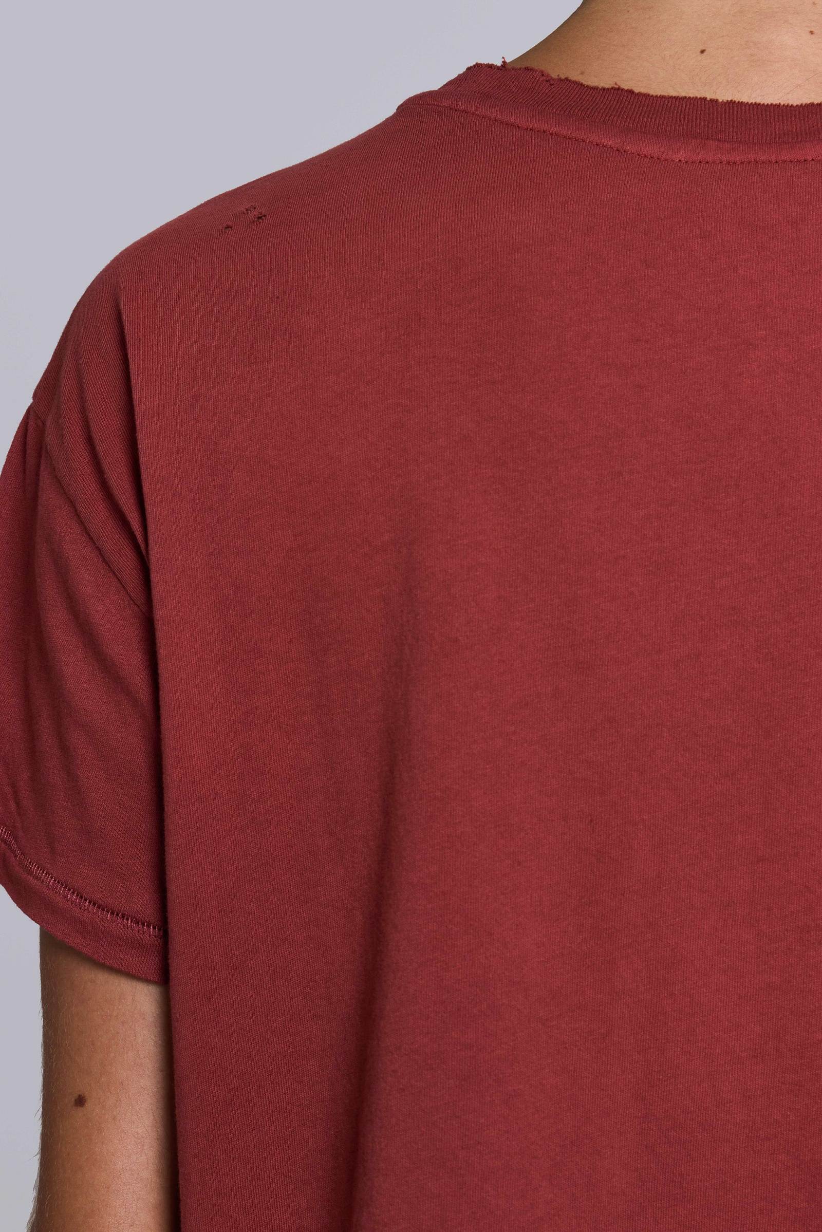 Quasi Red Cropped T-Shirt